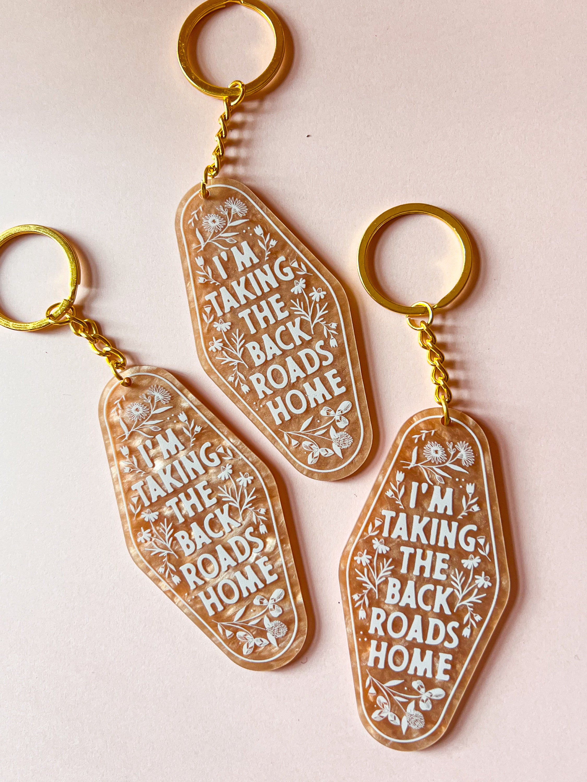 Back Roads Keychain
