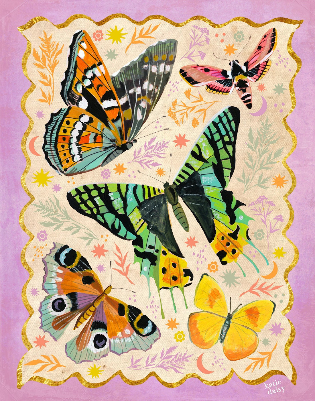 Fly Away | Butterfly Art Print