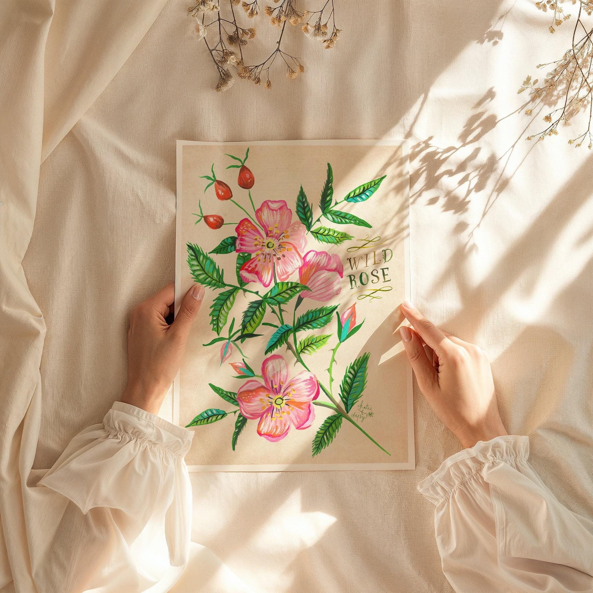 Wild Rose Art Print