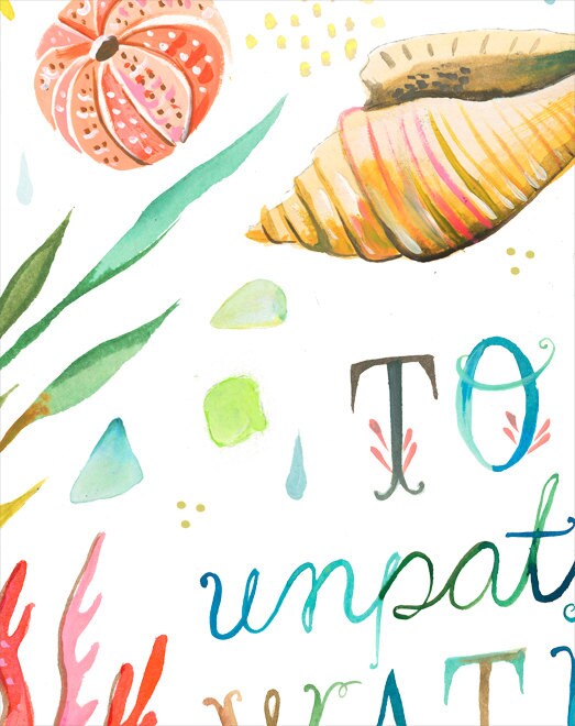 Undreamed Shores Art Print