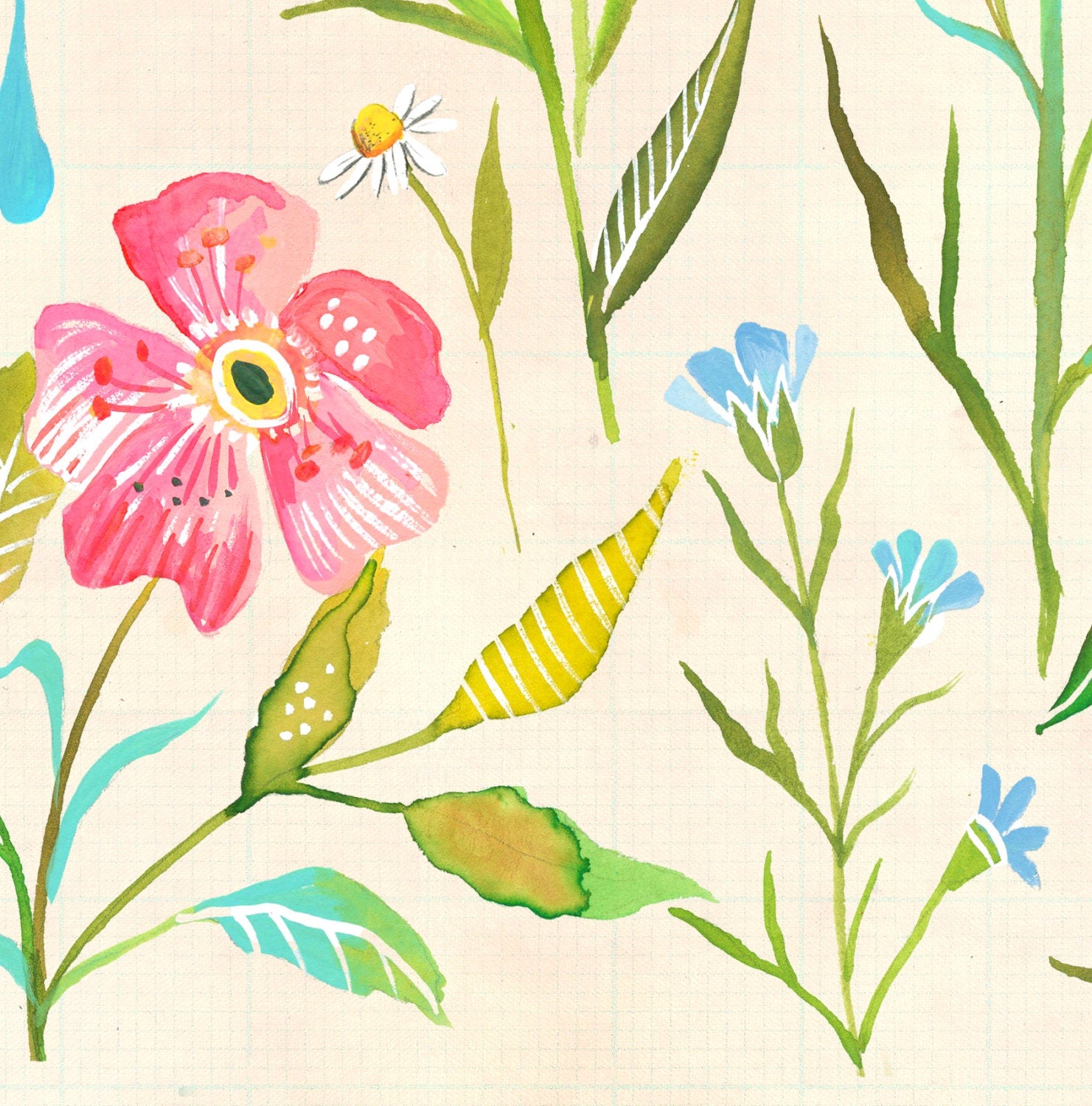 Meadow Study Art Print