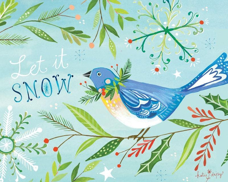 Snowbird Art Print