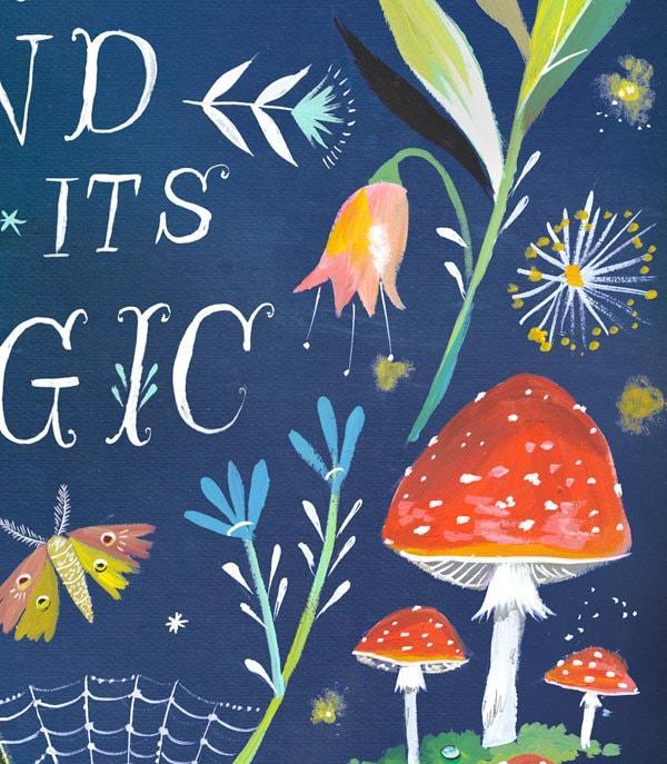 Night Magic Art Print