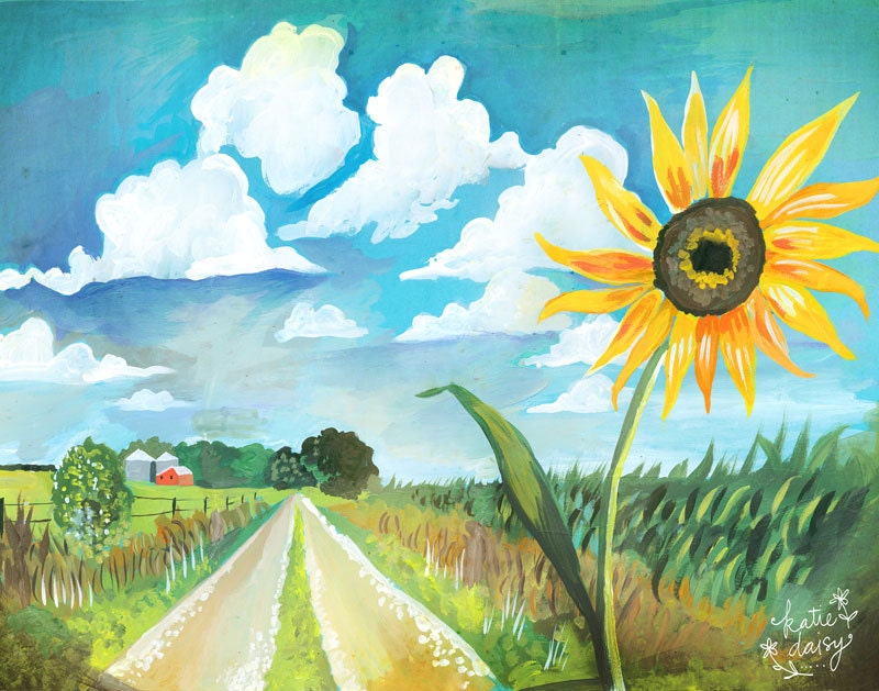 Country Road Art Print