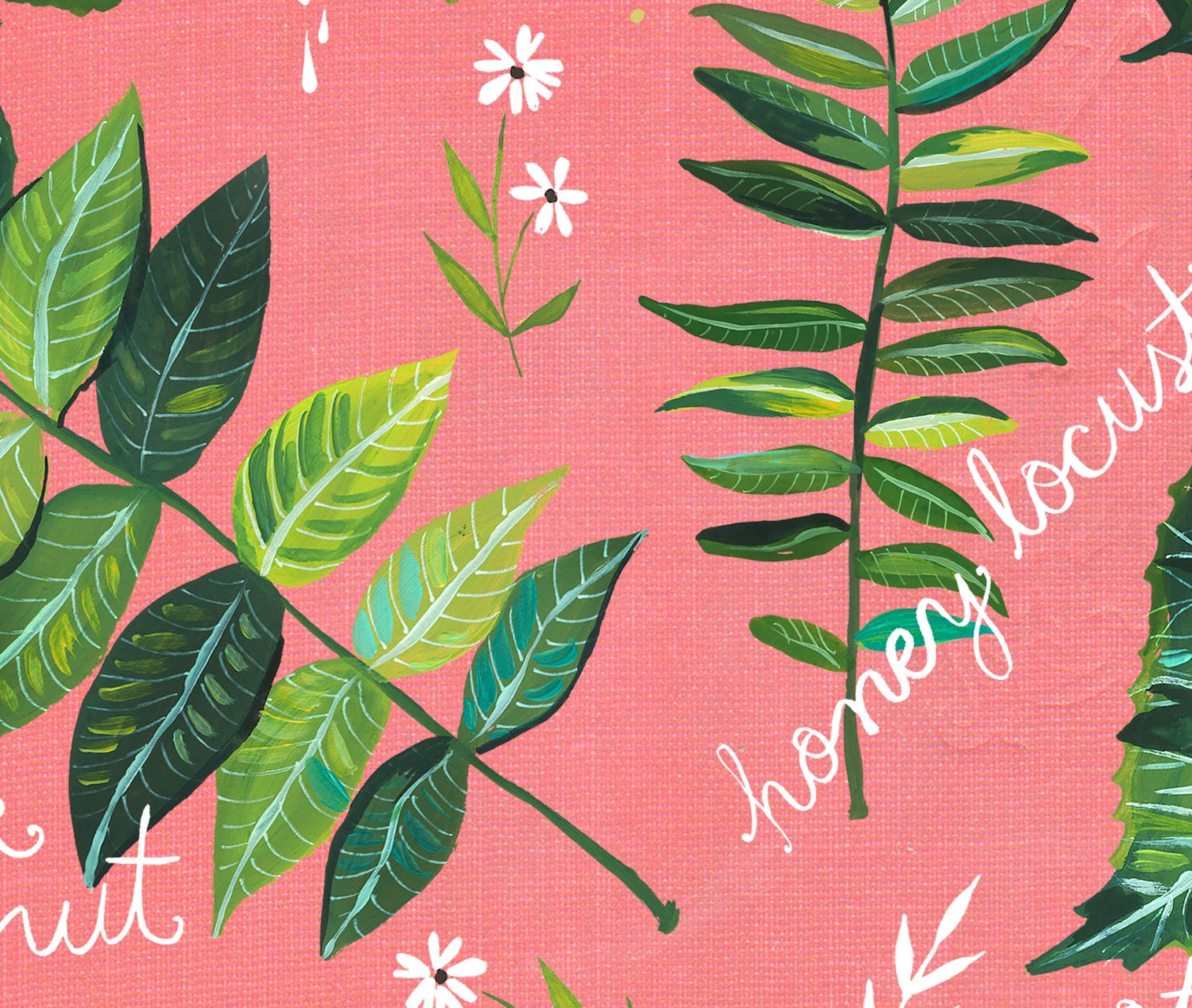 Leaf Chart Art Print