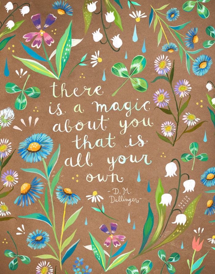 A Magic About You Art Print