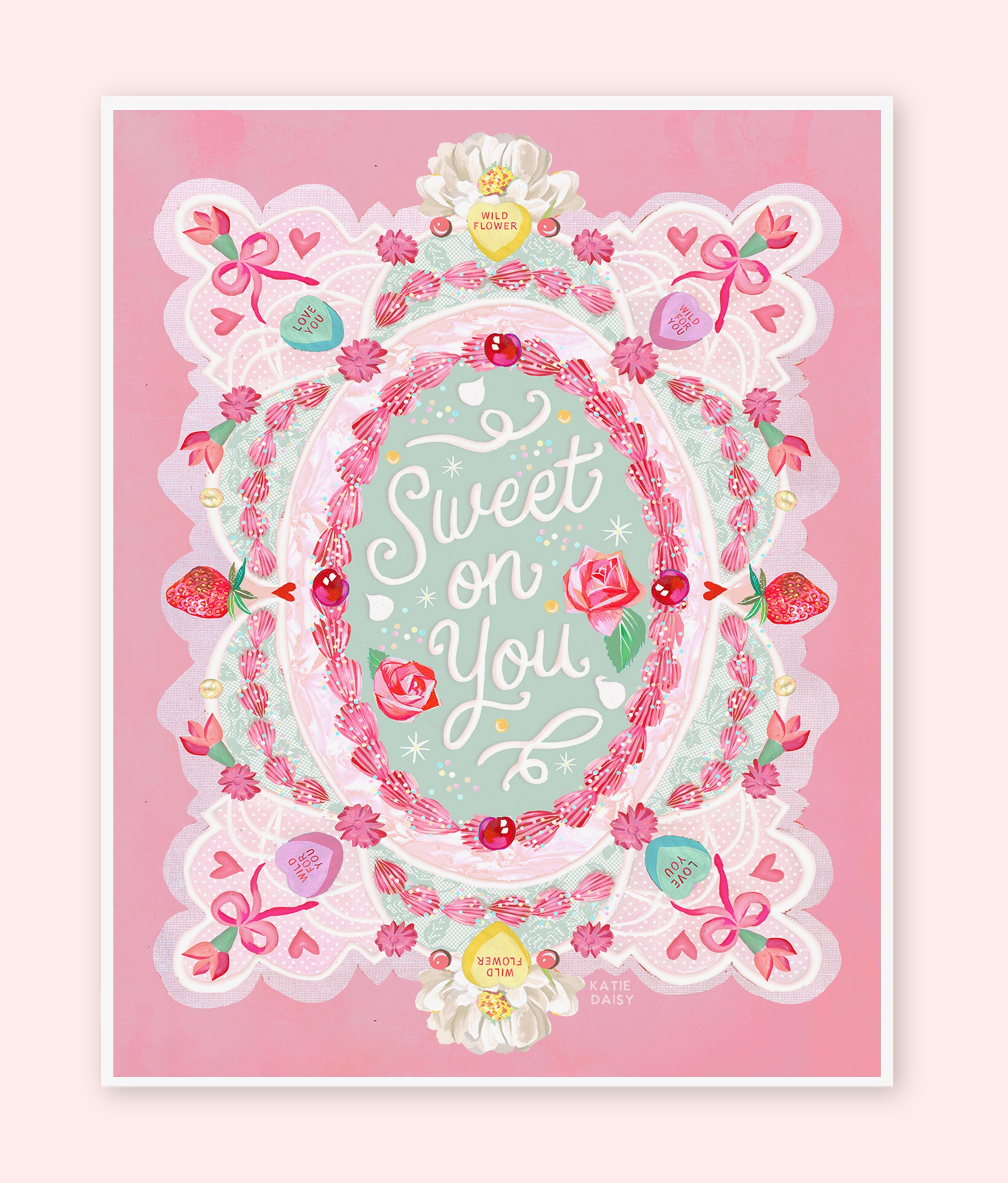Sweet On You Art Print
