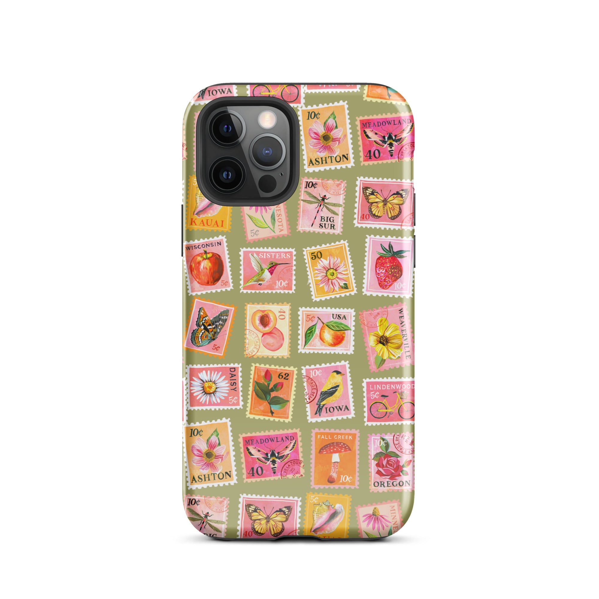 Stamp Collection Tough Case for iPhone®