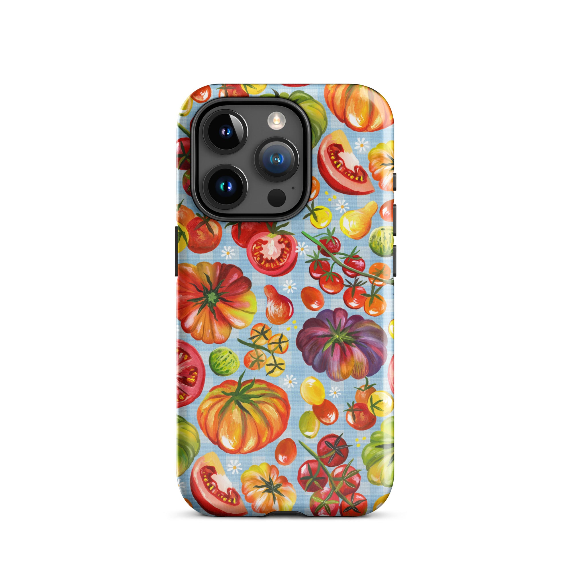 Tomatoes Tough Case for iPhone® Glossy iPhone 15 Pro