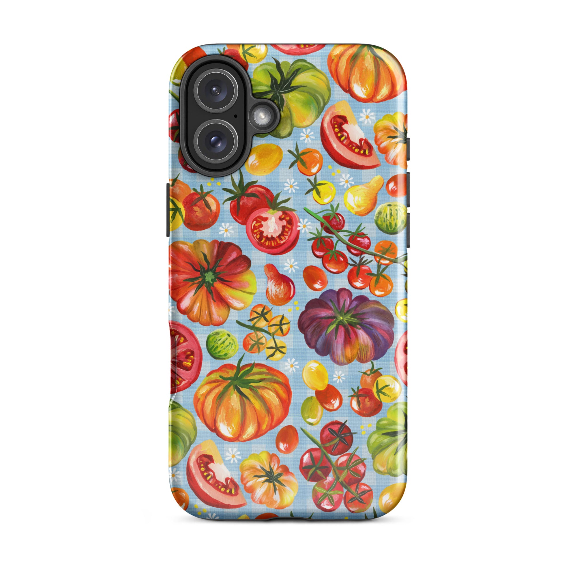 Tomatoes Tough Case for iPhone® Glossy iPhone 16 Plus