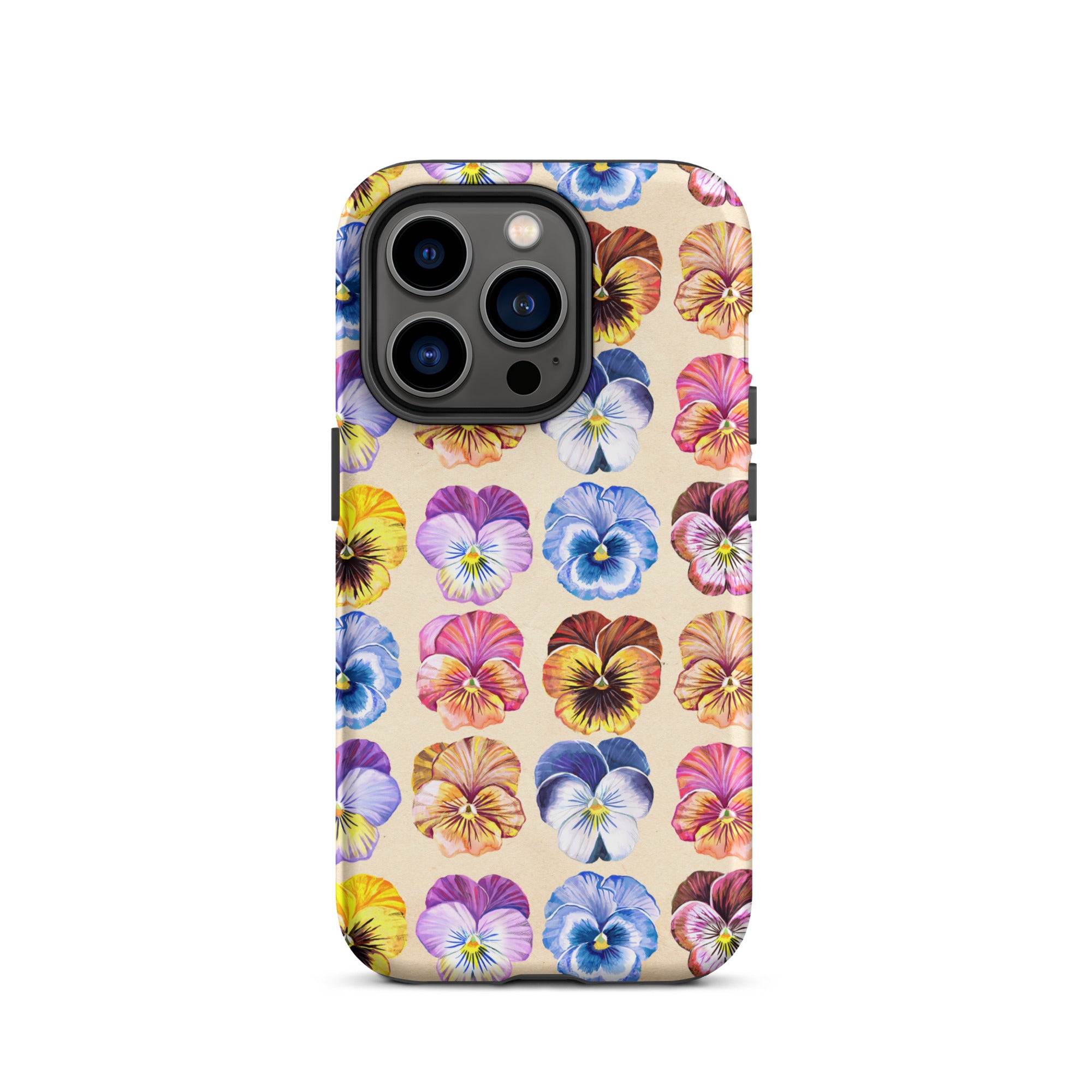 Pansy Tough Case for iPhone® iPhone 14 Pro