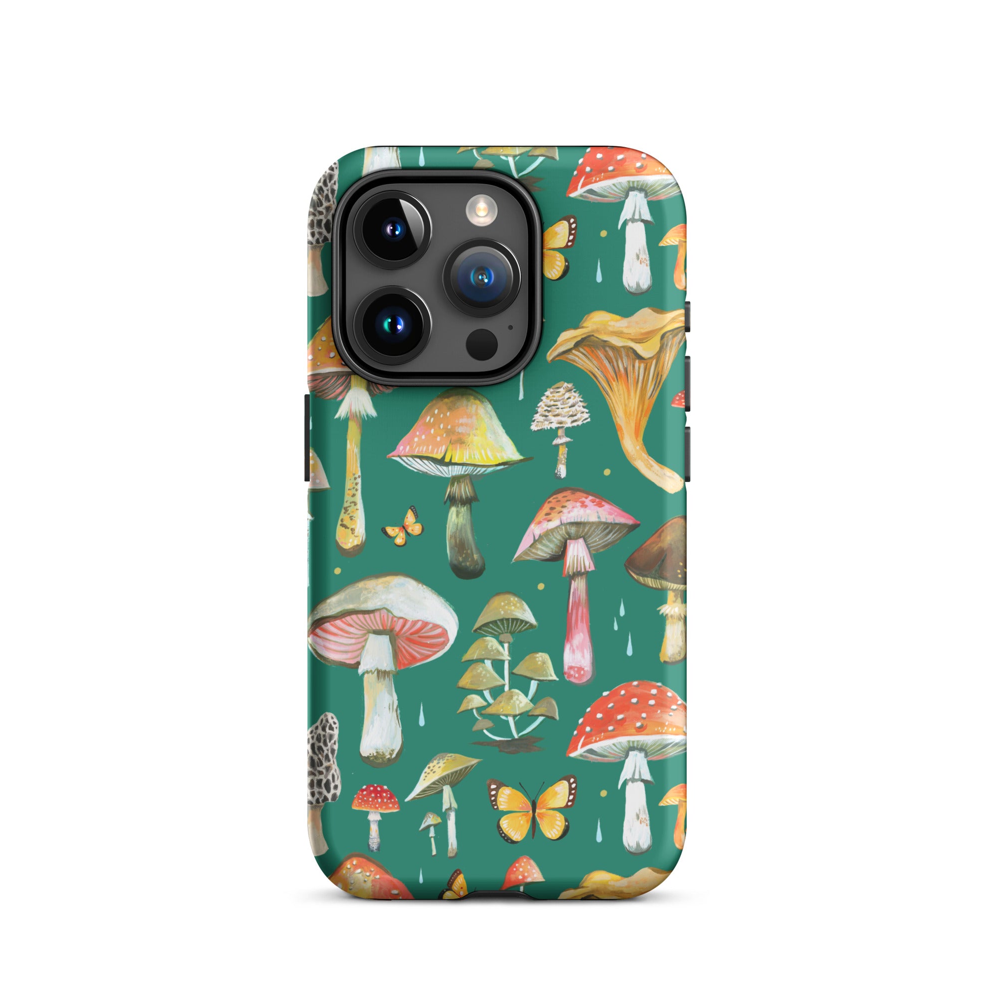 Mushroom Tough Case for iPhone® iPhone 15 Pro