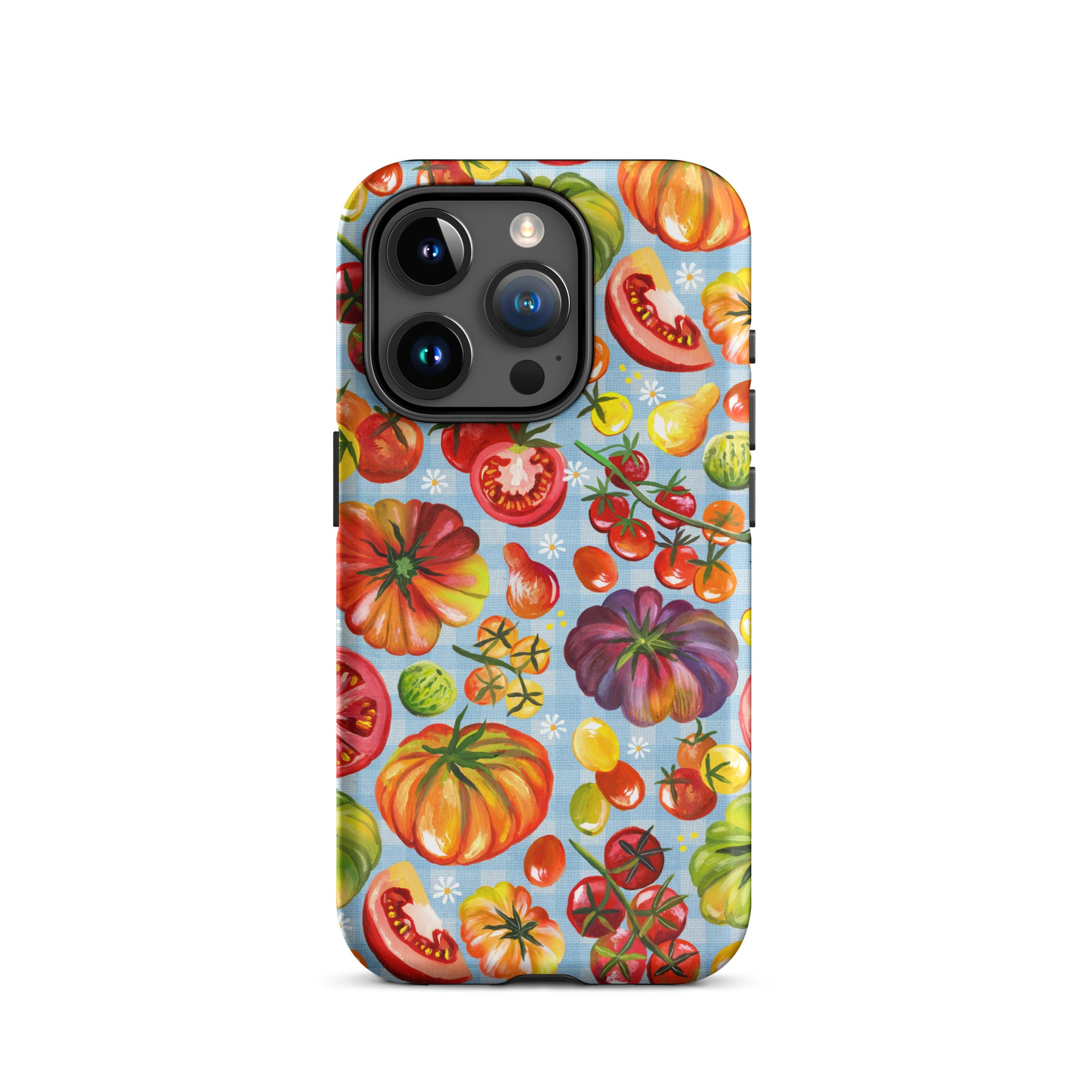 Tomatoes Tough Case for iPhone® Matte iPhone 15 Pro