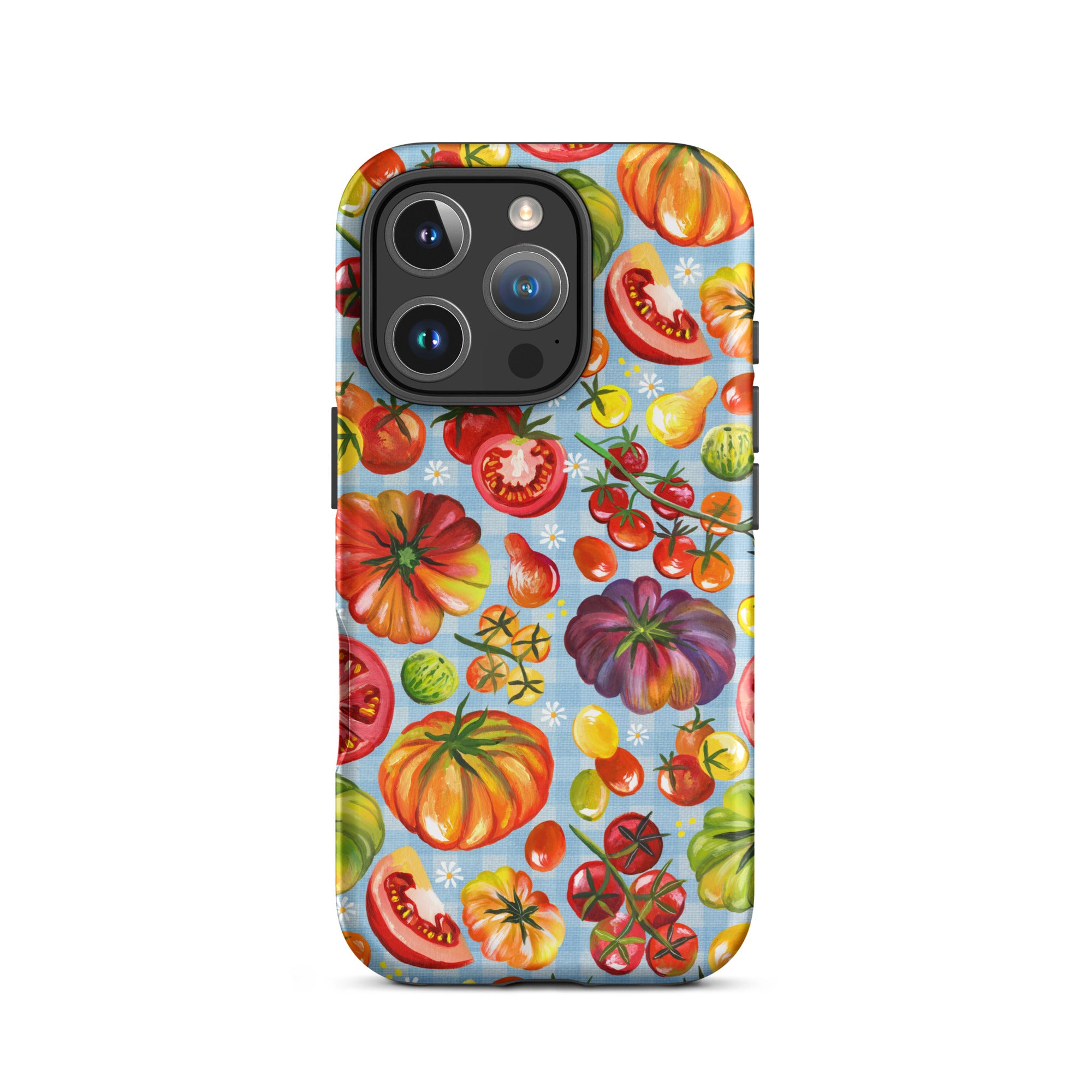 Tomatoes Tough Case for iPhone® Matte iPhone 16 Pro