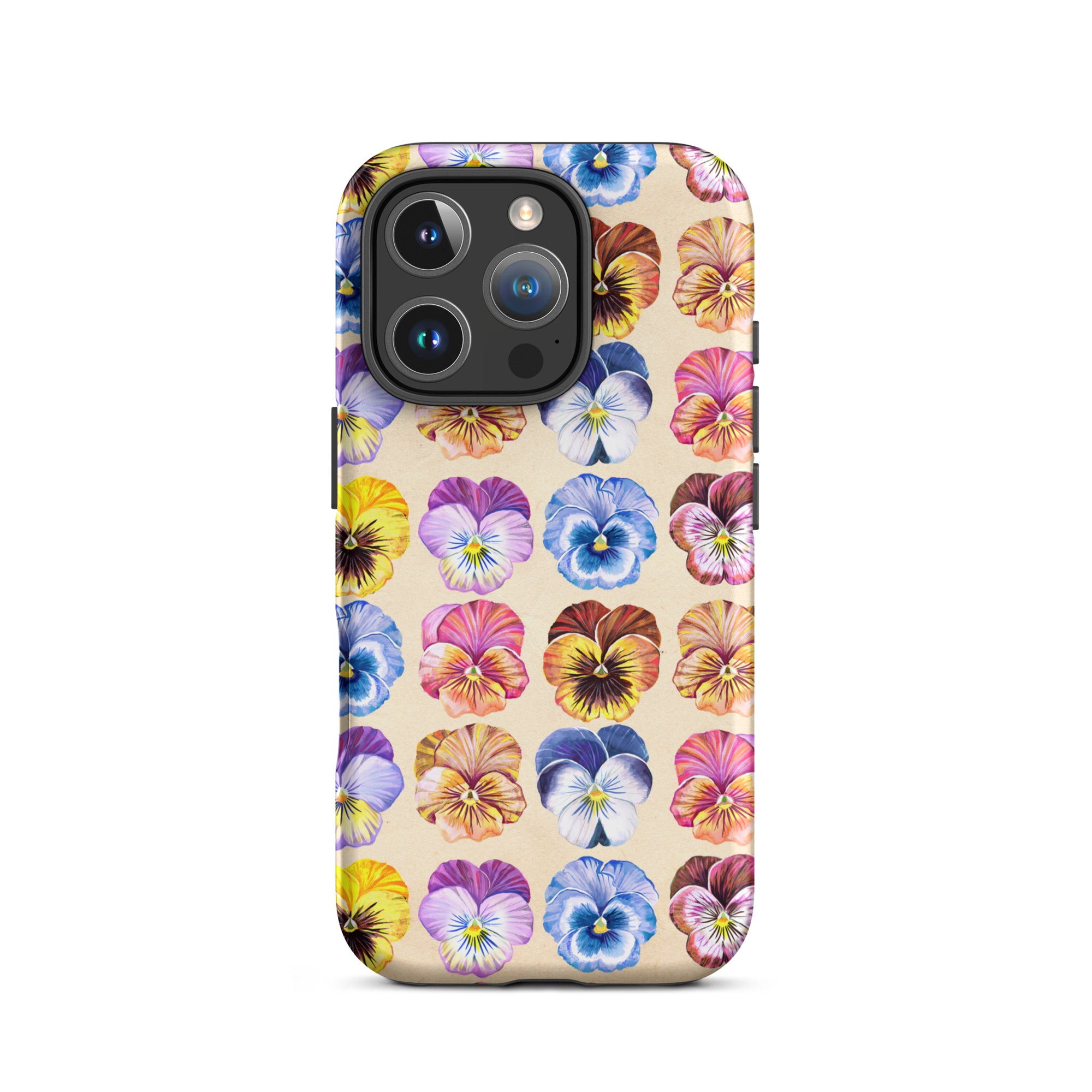 Pansy Tough Case for iPhone® iPhone 16 Pro