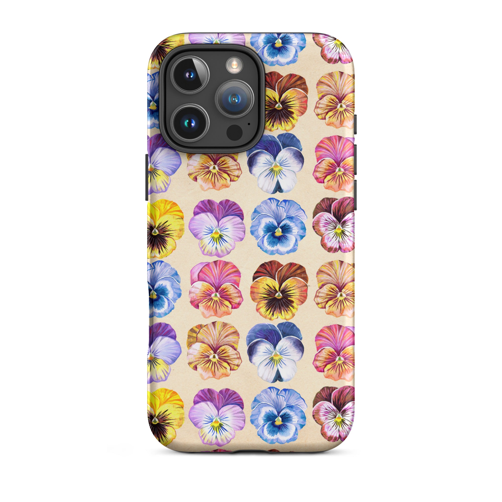 Pansy Tough Case for iPhone® iPhone 16 Pro Max