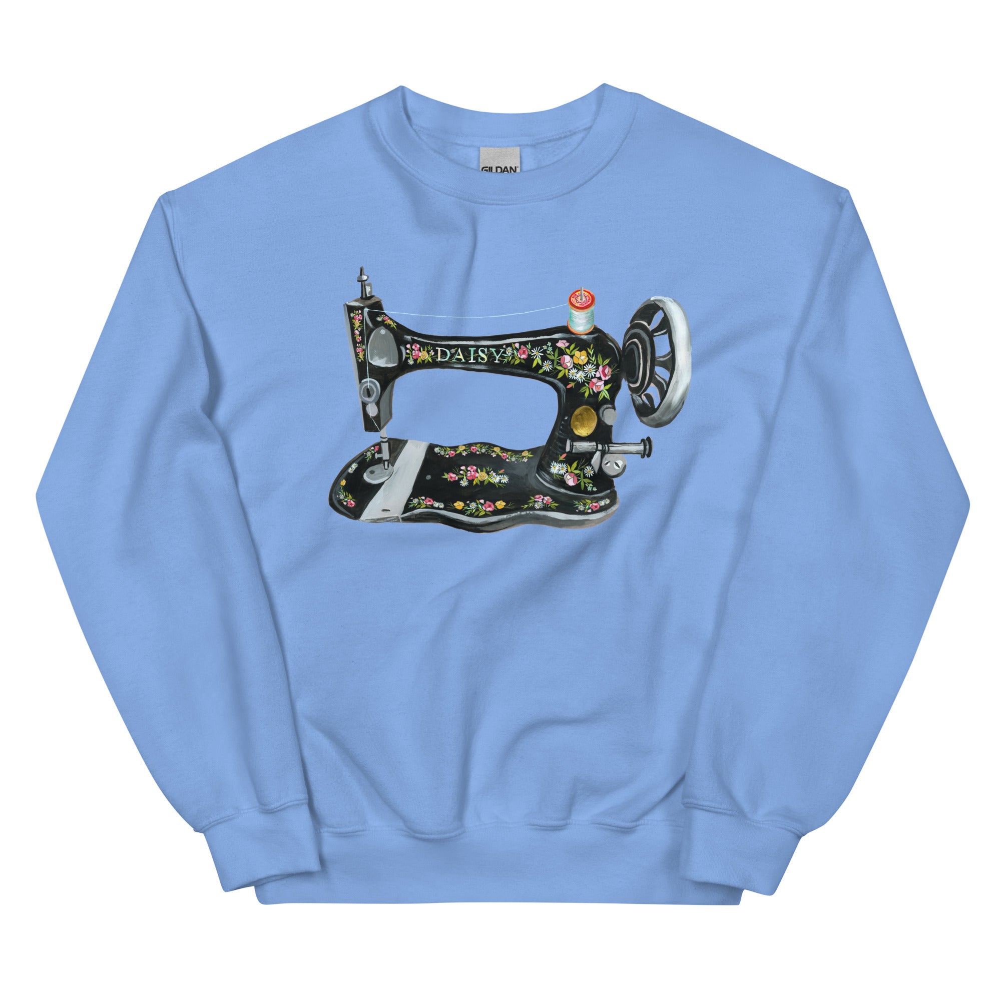 Sewing Machine Unisex Sweatshirt Carolina Blue