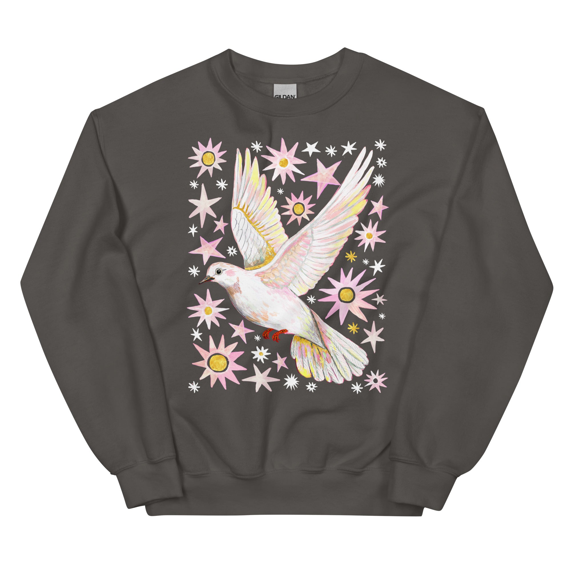 Dove Unisex Sweatshirt Charcoal