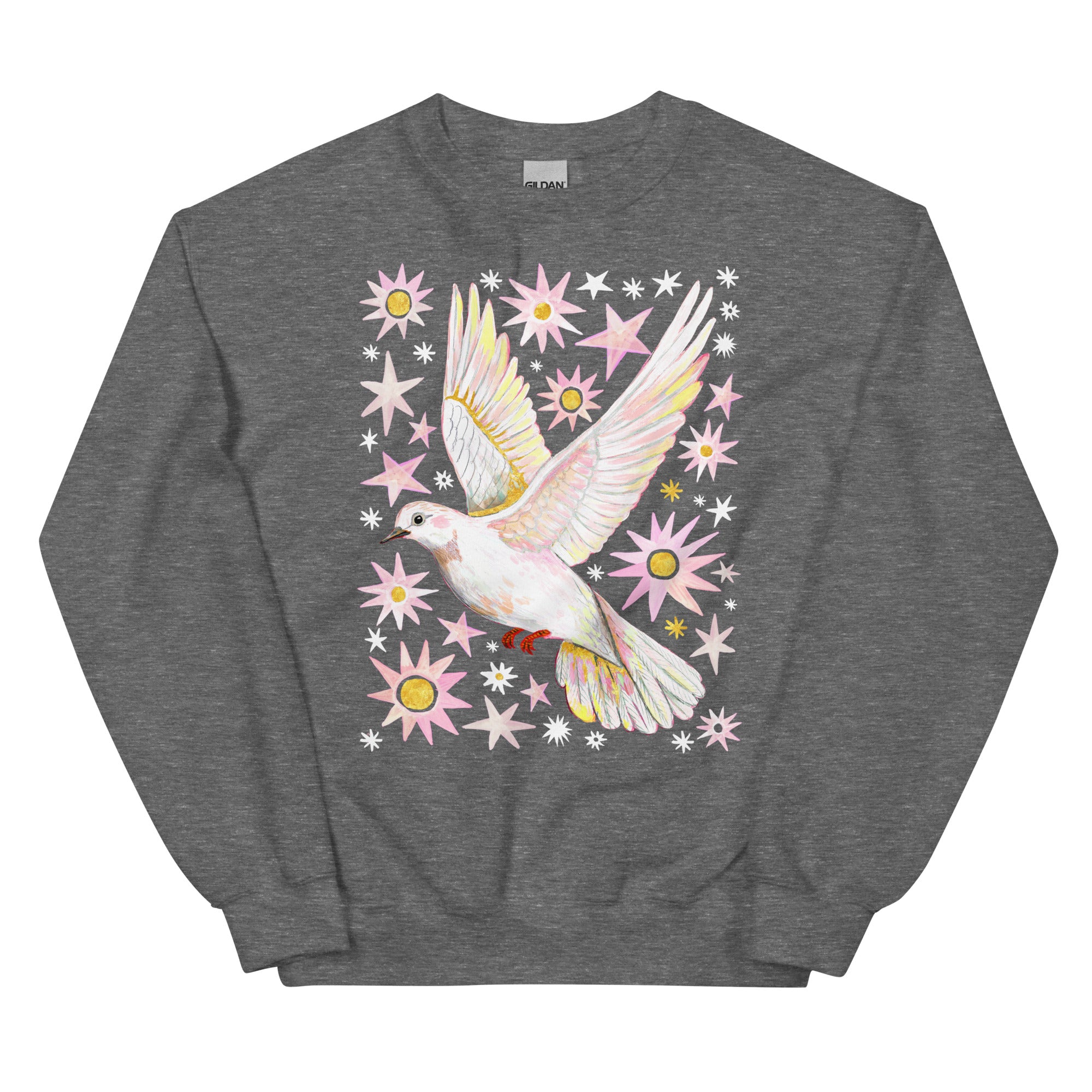 Dove Unisex Sweatshirt Graphite Heather