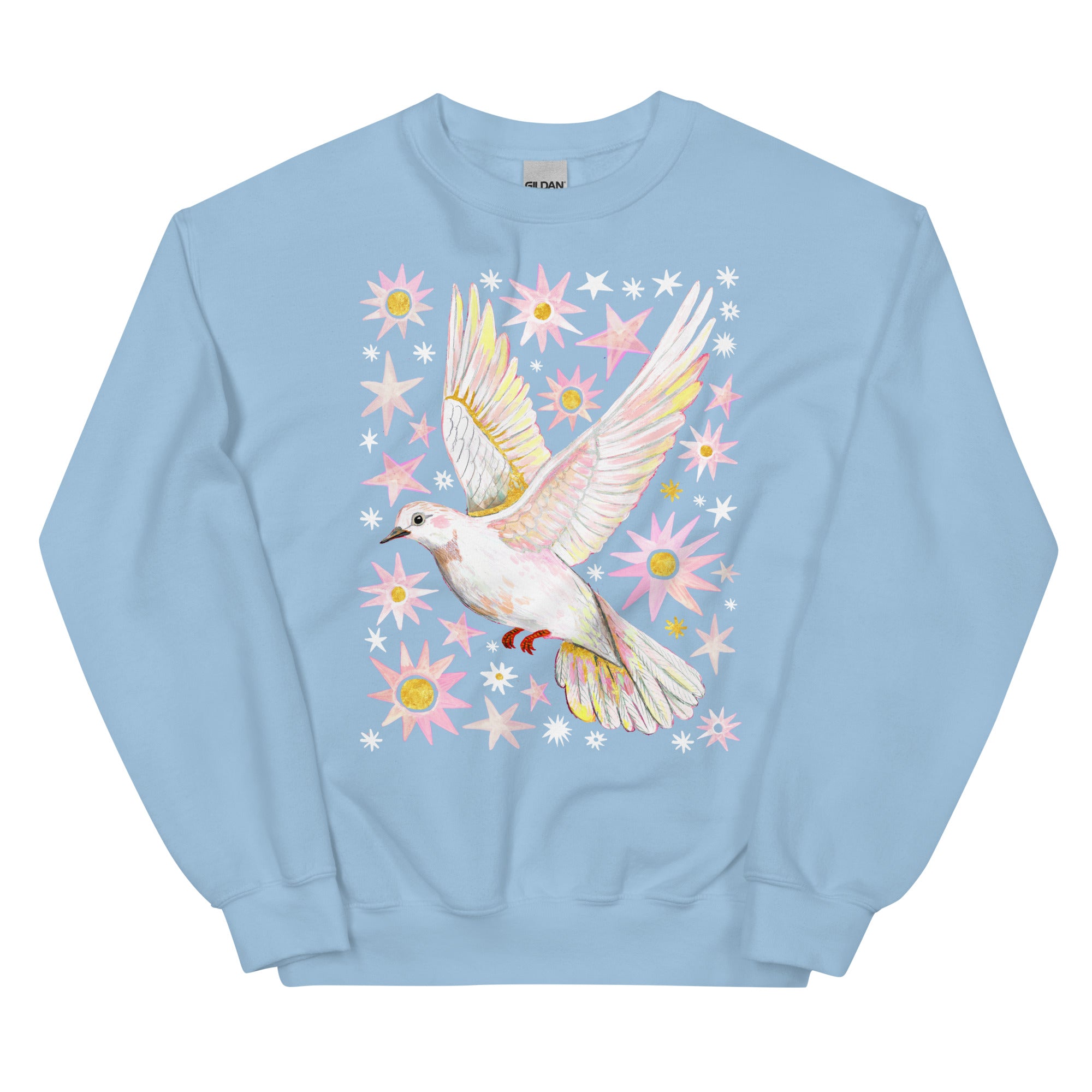 Dove Unisex Sweatshirt Light Blue
