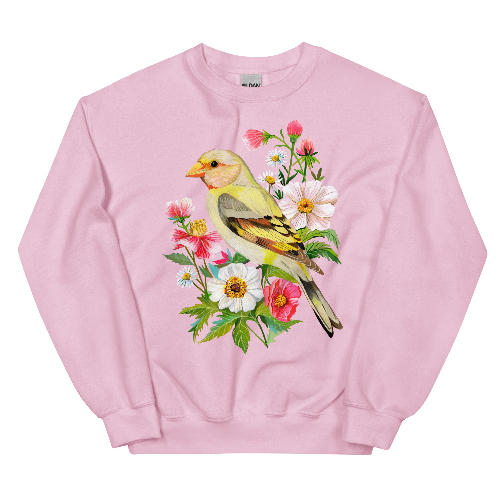 Meadow Song Unisex Sweatshirt Light Pink