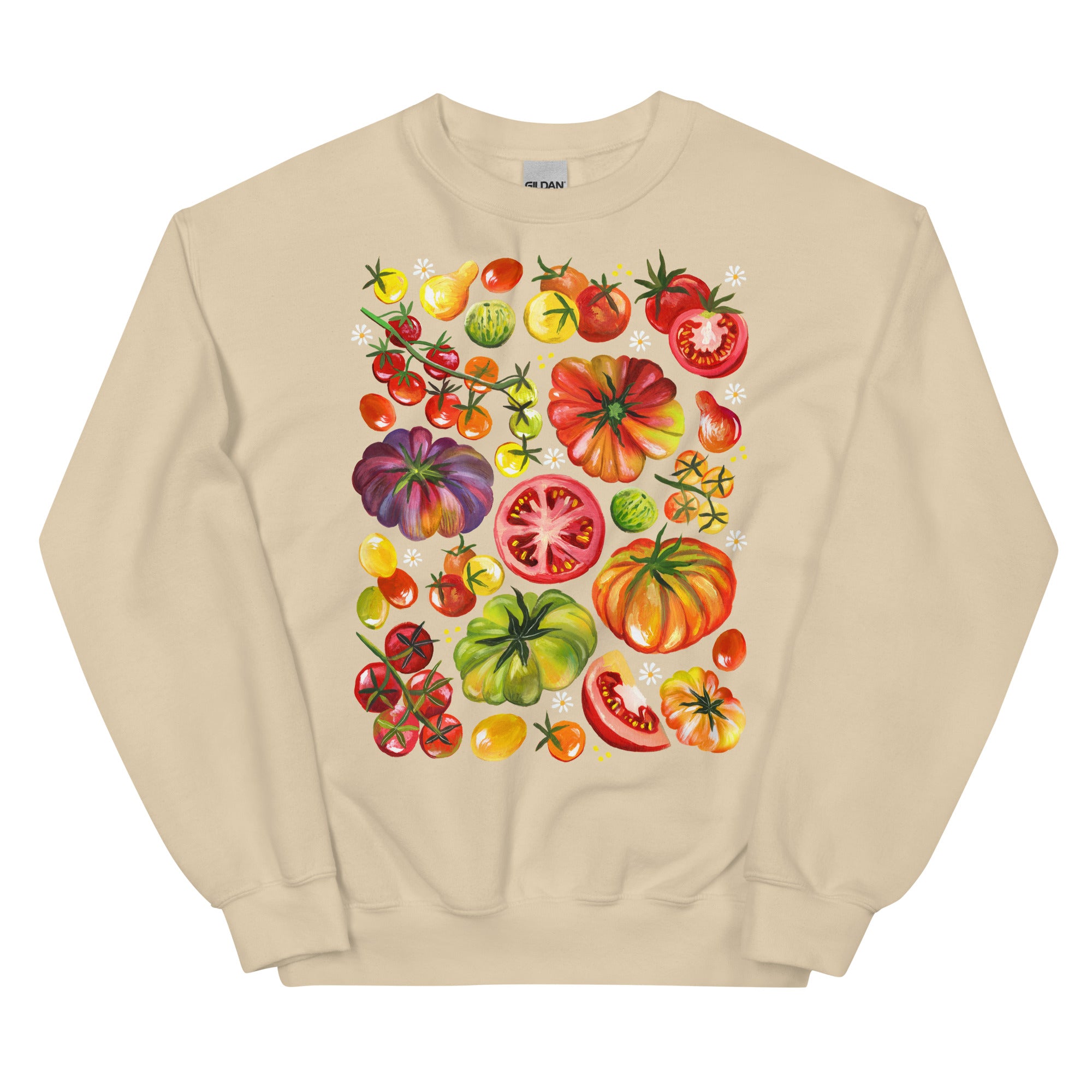 Tomatoes Unisex Sweatshirt Sand