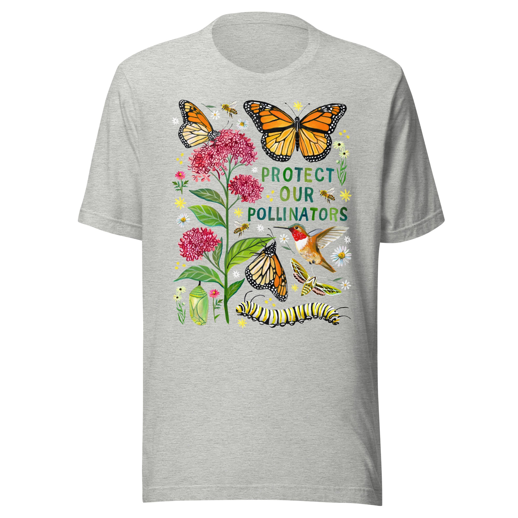 Save Our Pollinators Unisex t-shirt Athletic Heather