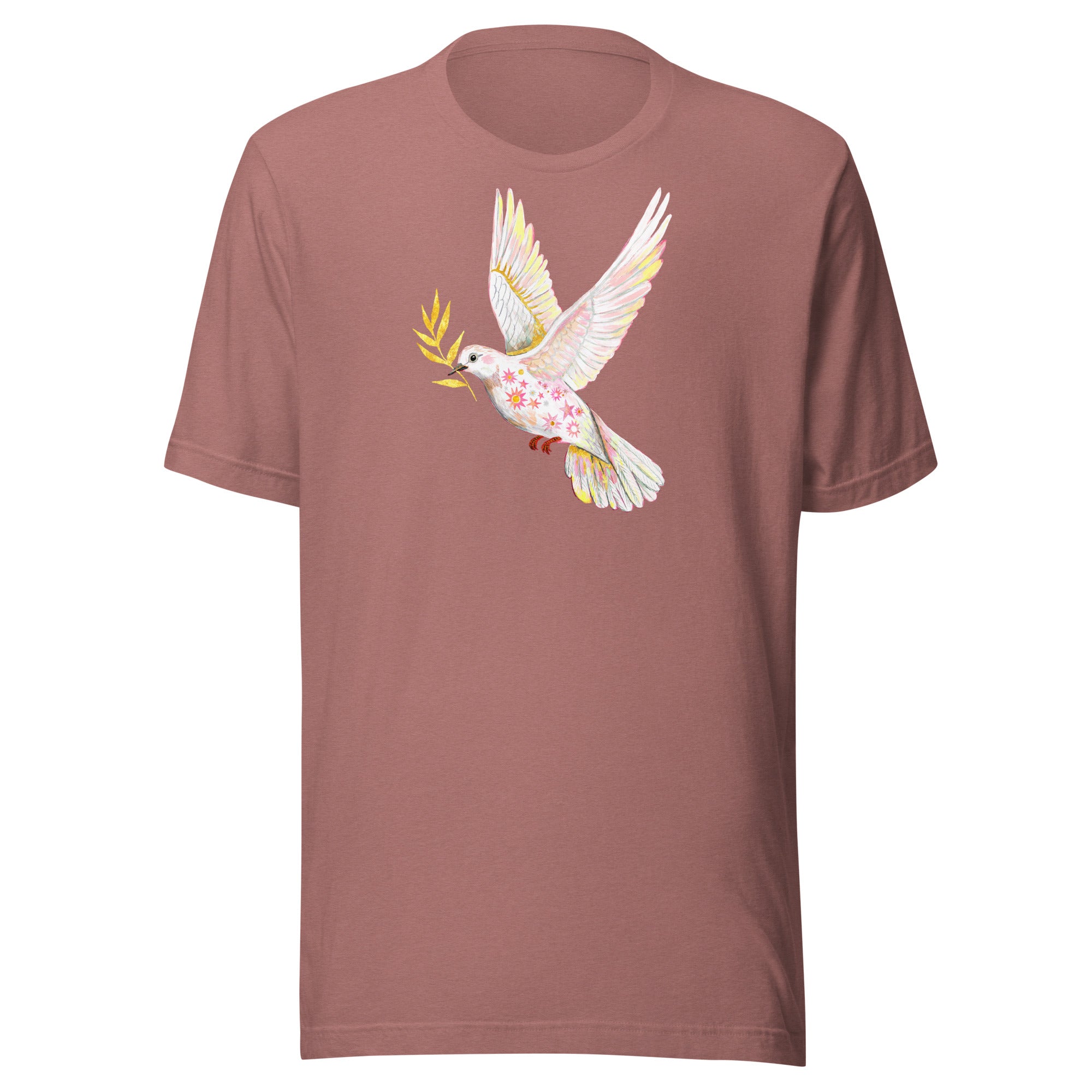 Dove Unisex t-shirt Heather Mauve