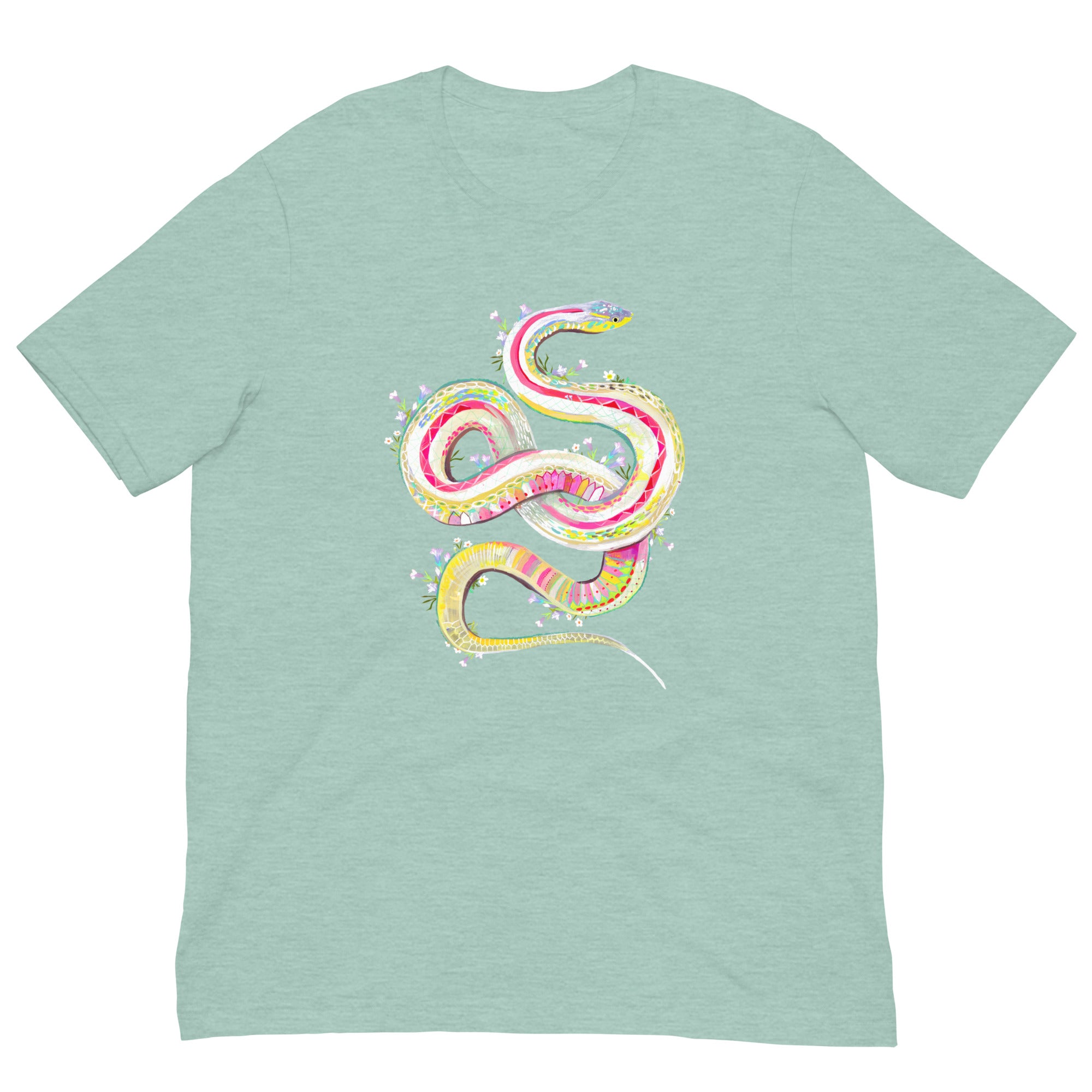 Candy Snake T-Shirt Heather Prism Dusty