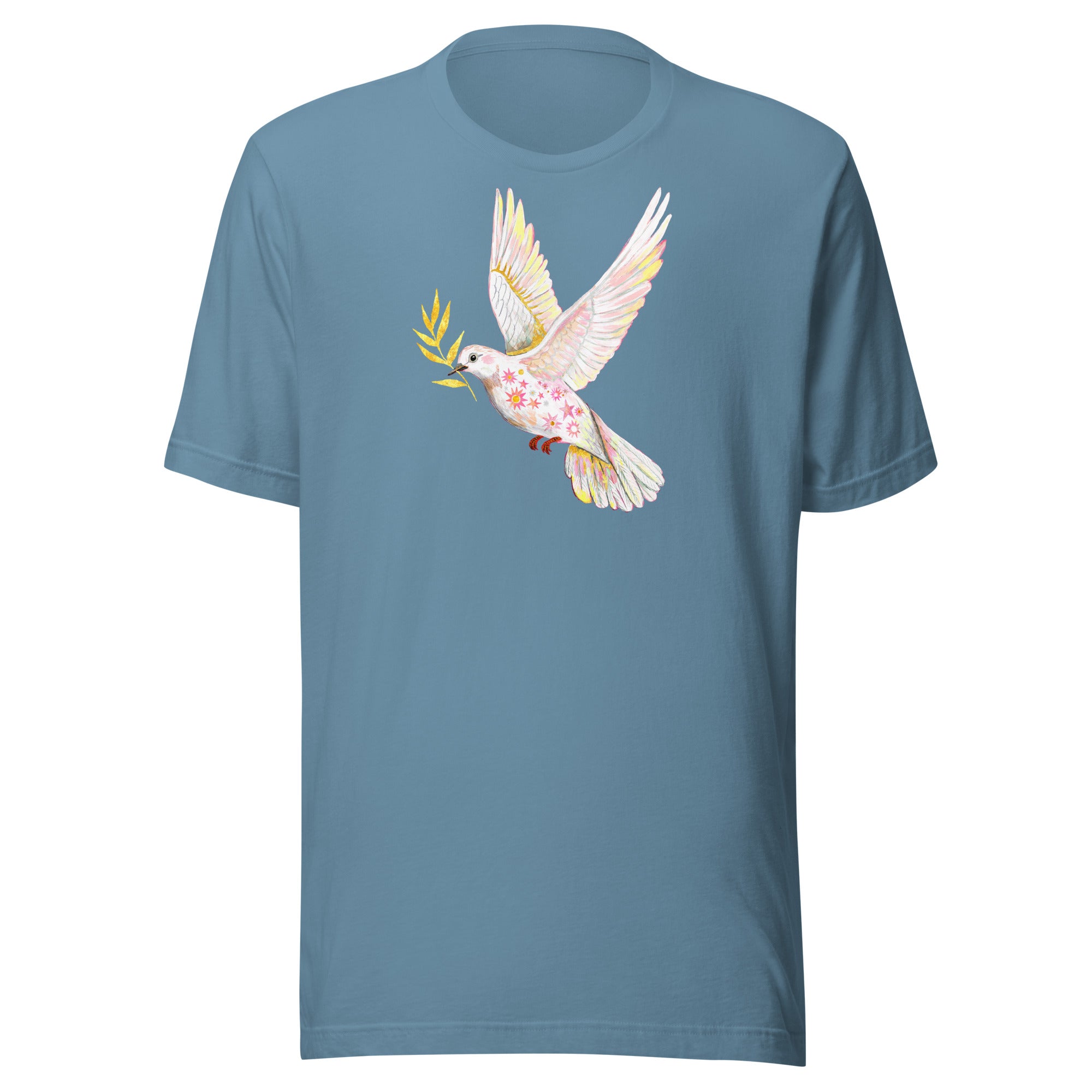 Dove Unisex t-shirt Steel Blue