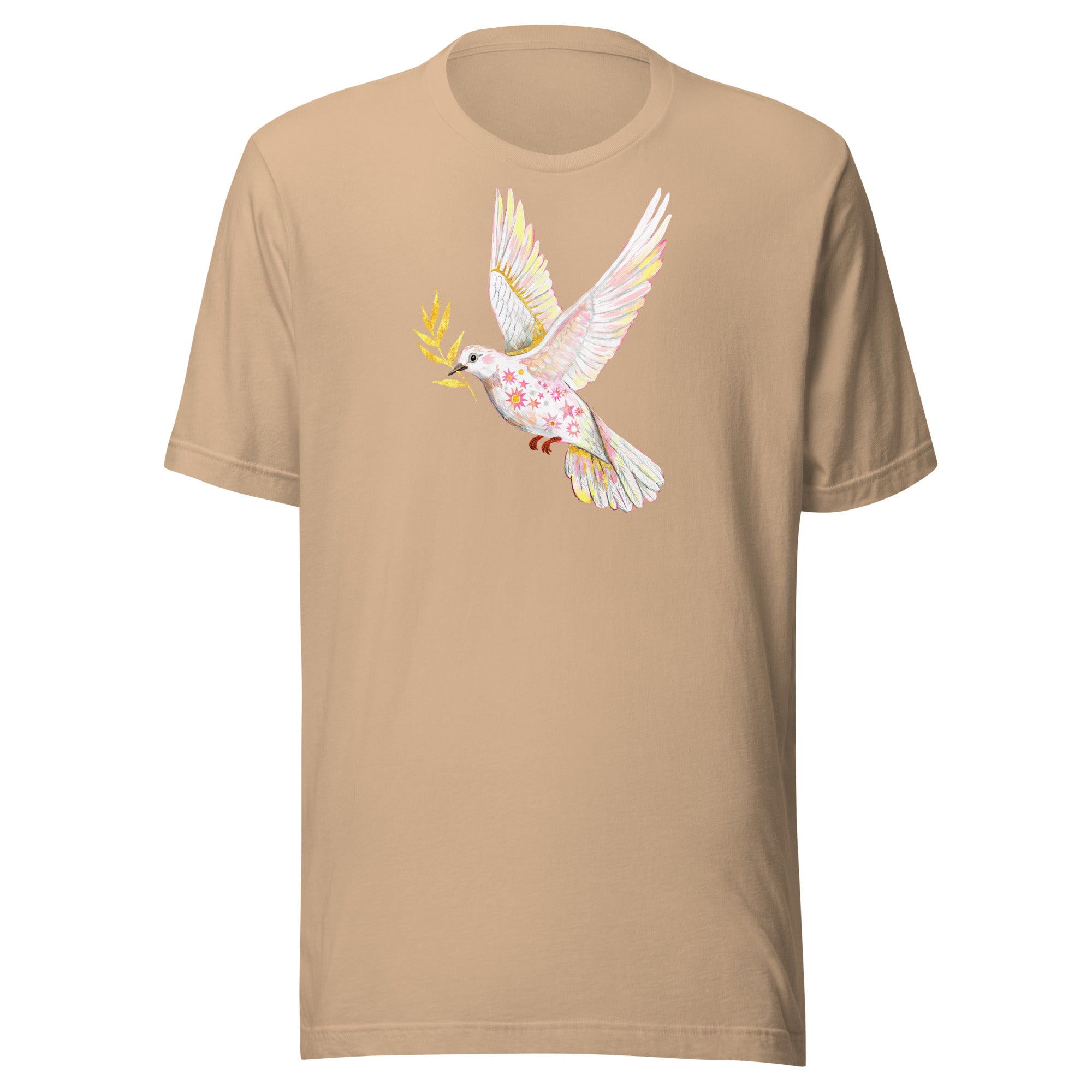 Dove Unisex t-shirt Tan