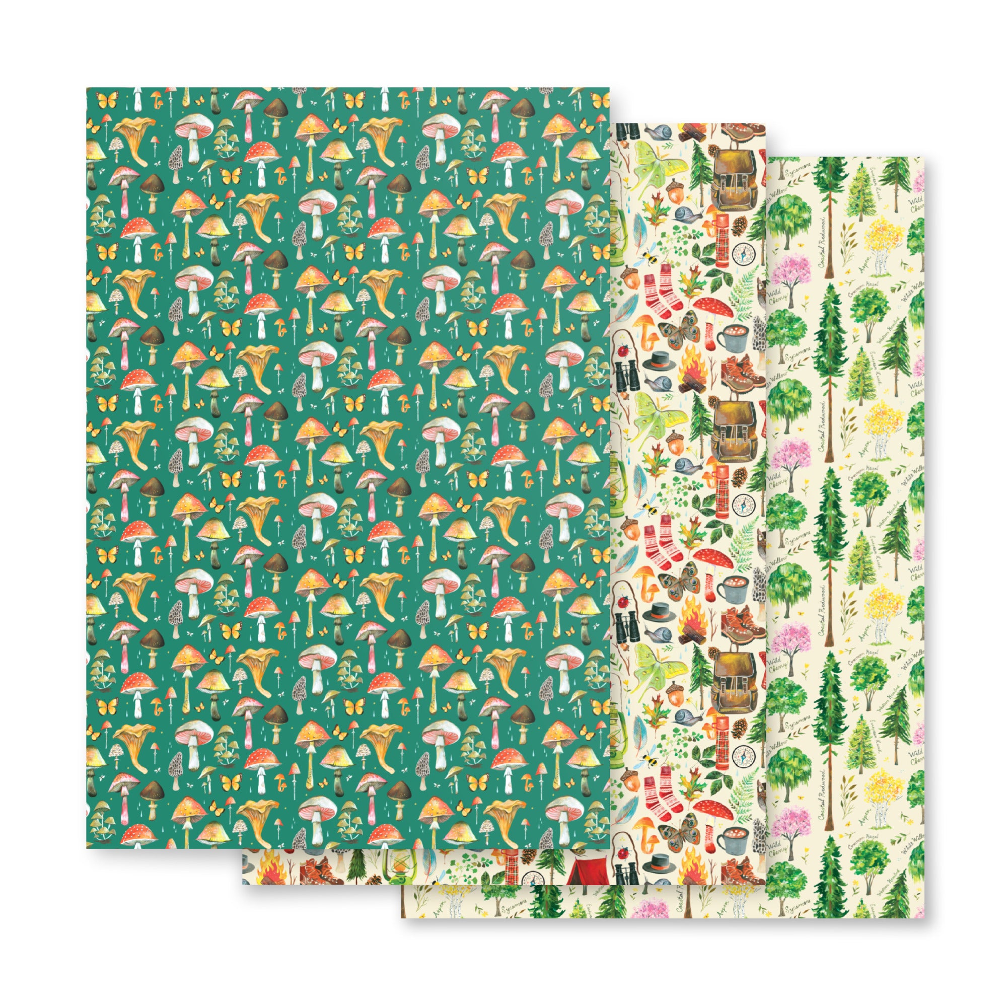 Outdoorsy Gift Wrap Sheets