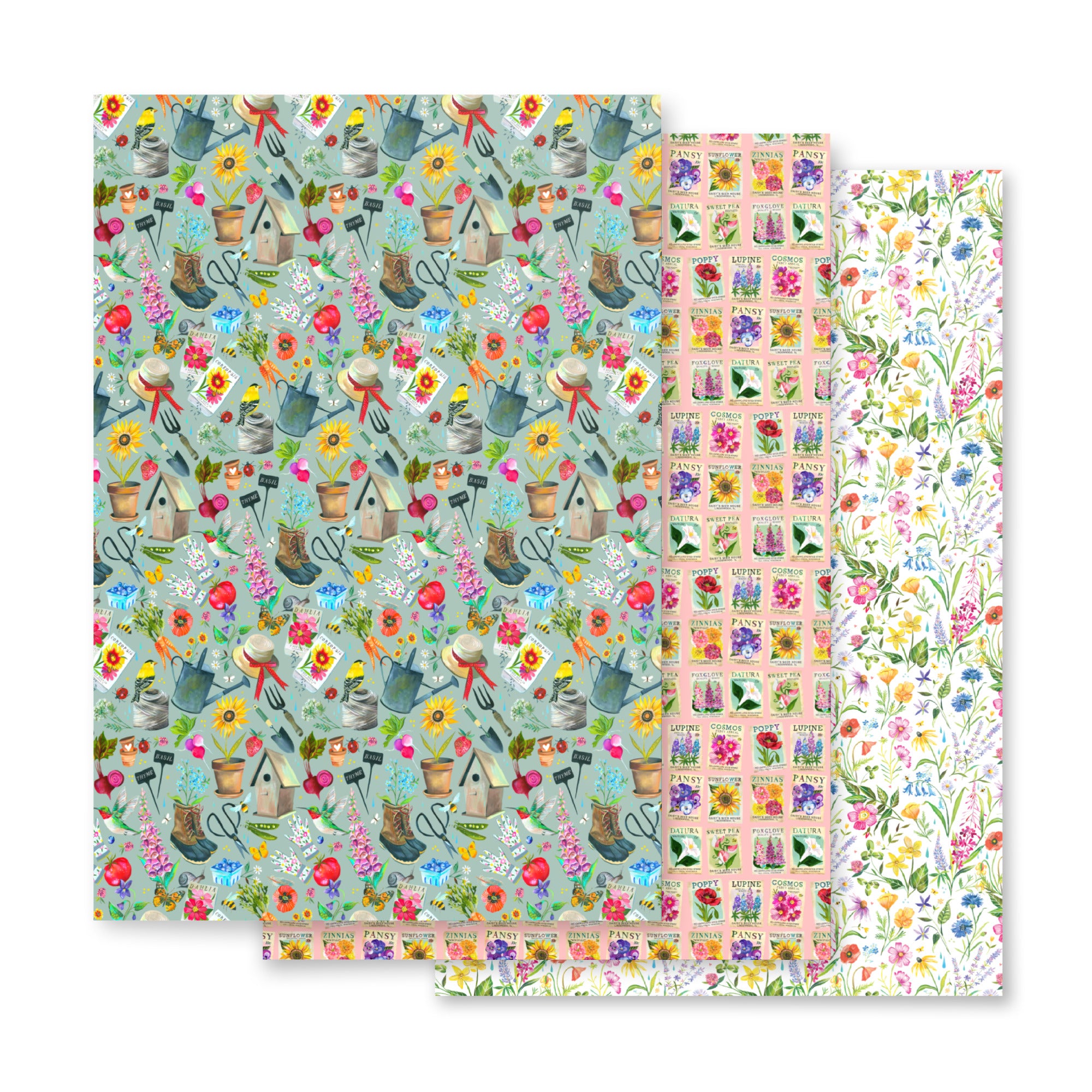 Garden Gift Wrap Sheets Default Title