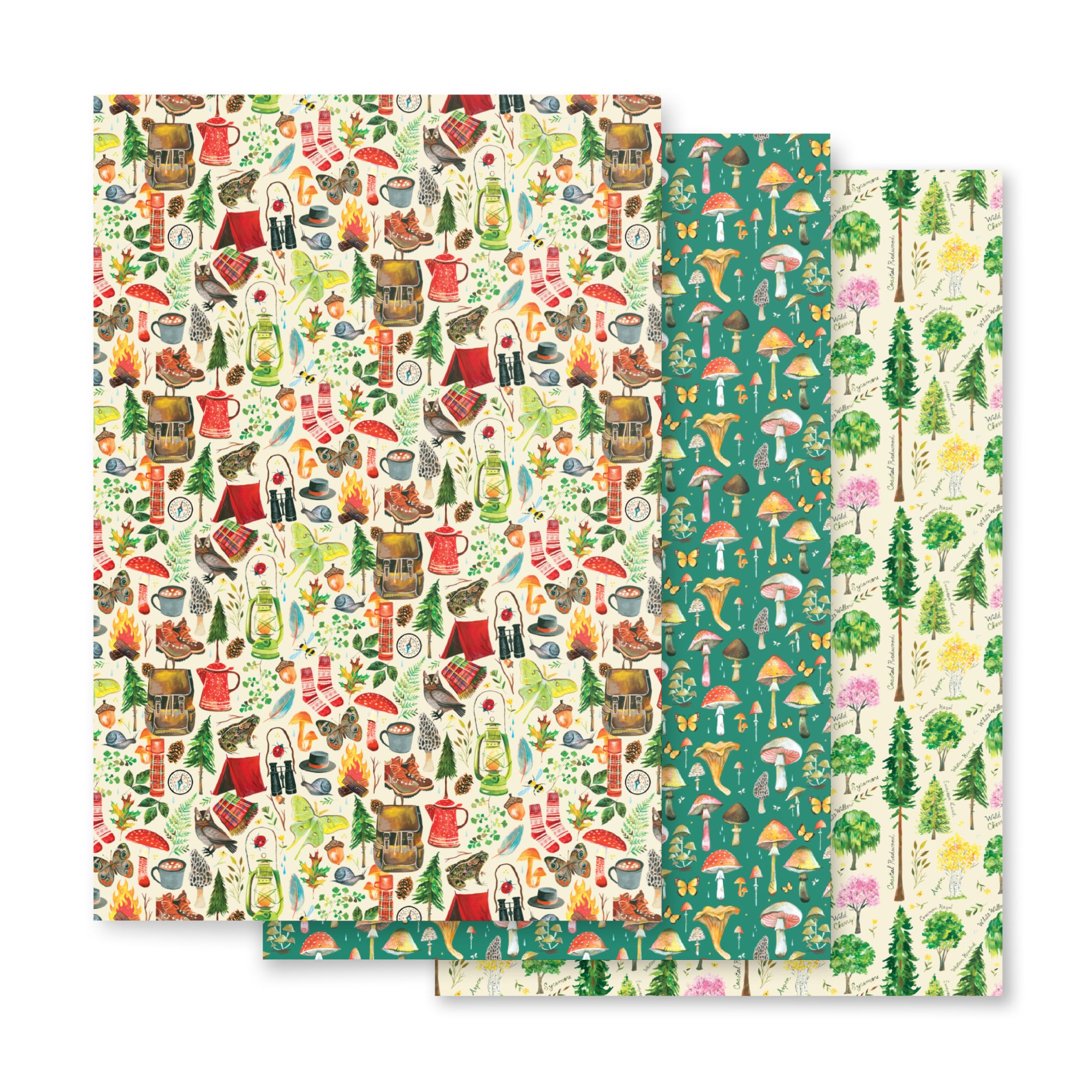 Outdoorsy Gift Wrap Sheets Default Title