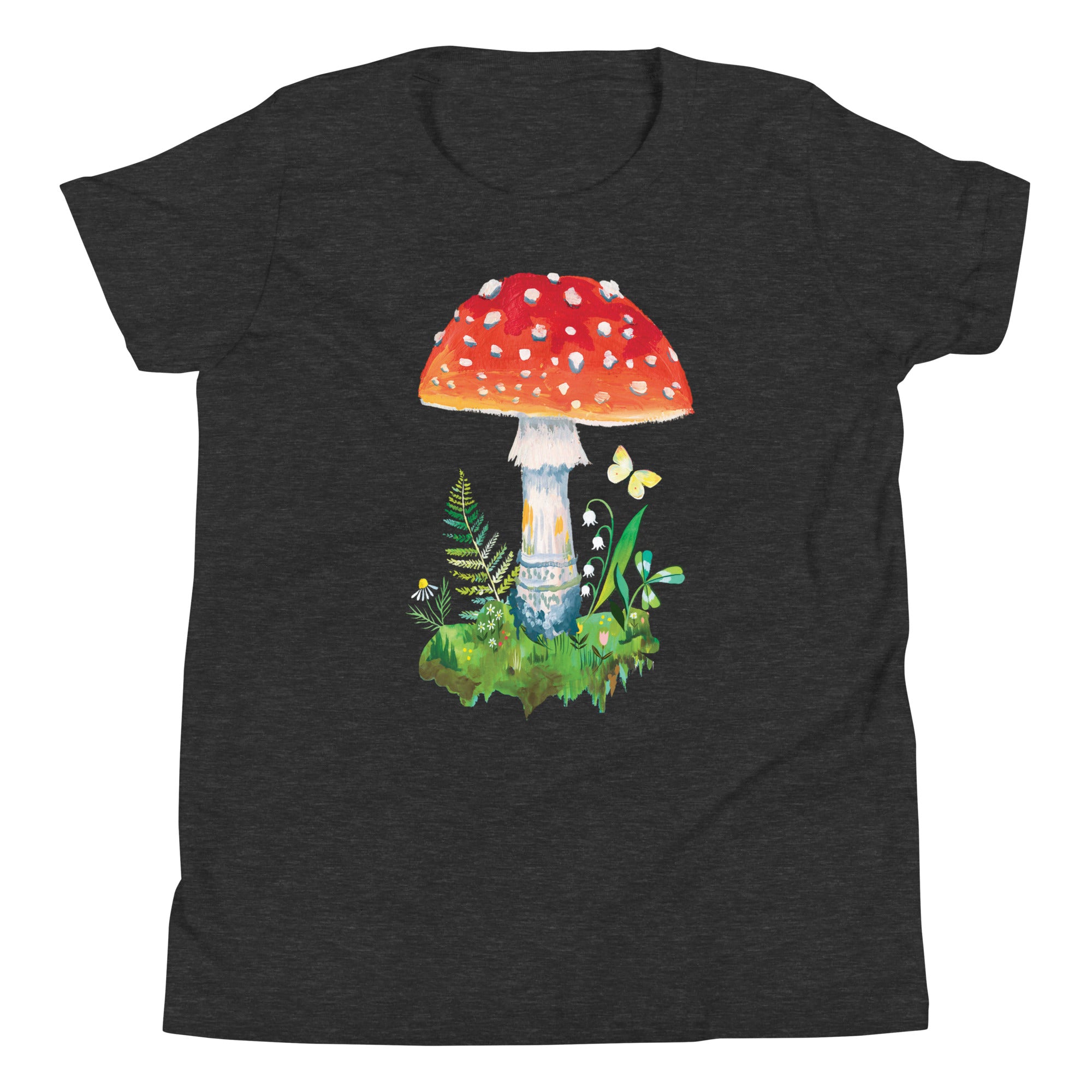 Amanita Mushroom Youth T-Shirt