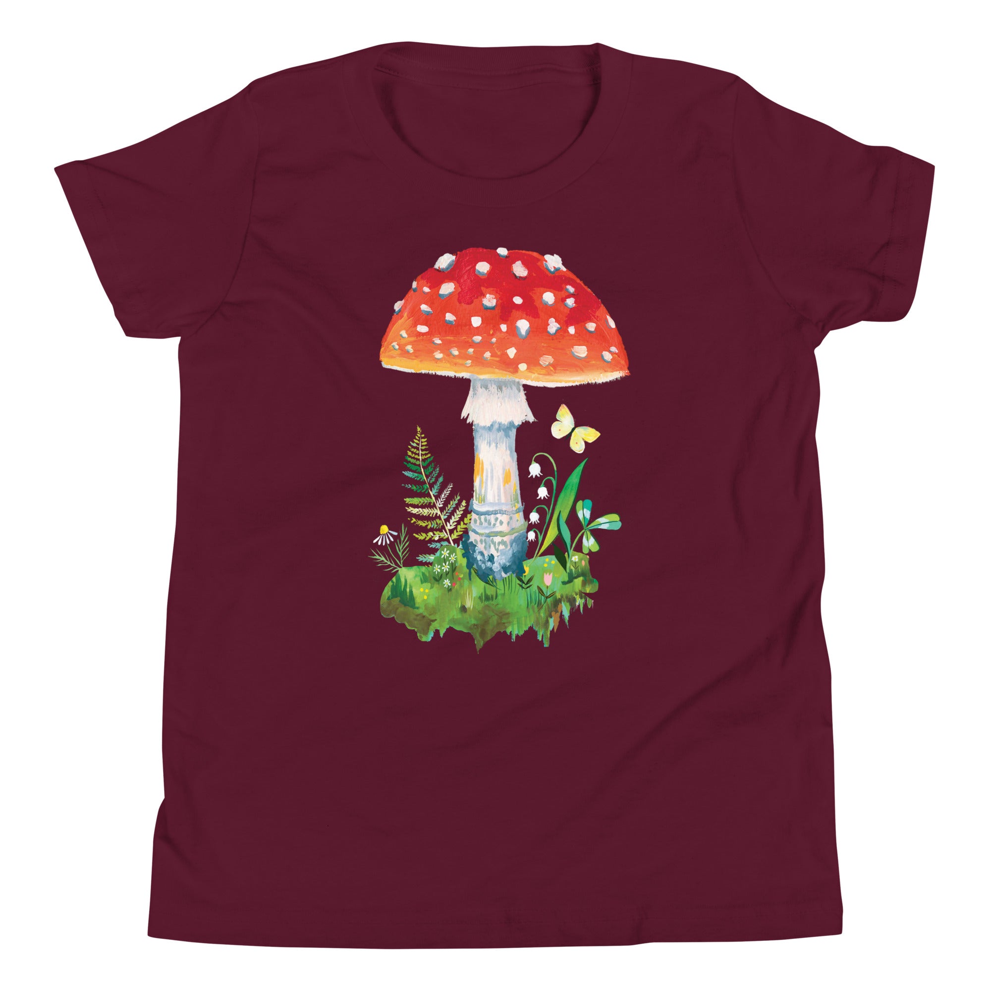 Amanita Mushroom Youth T-Shirt