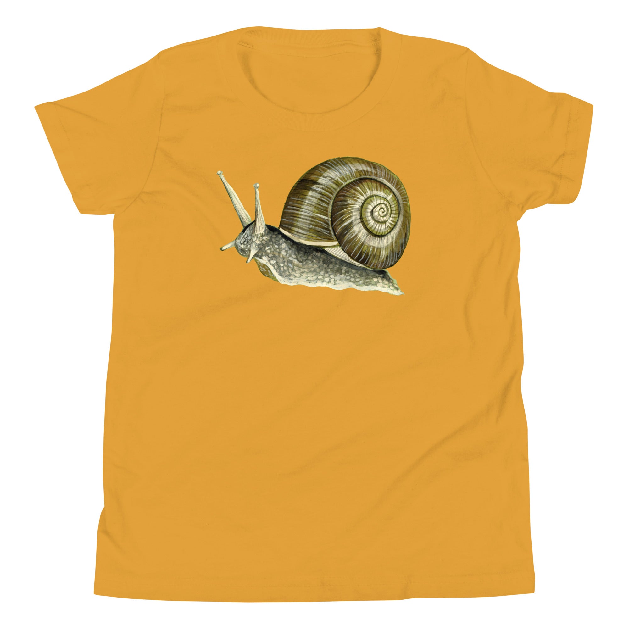 Snail Youth T-Shirt Mustard
