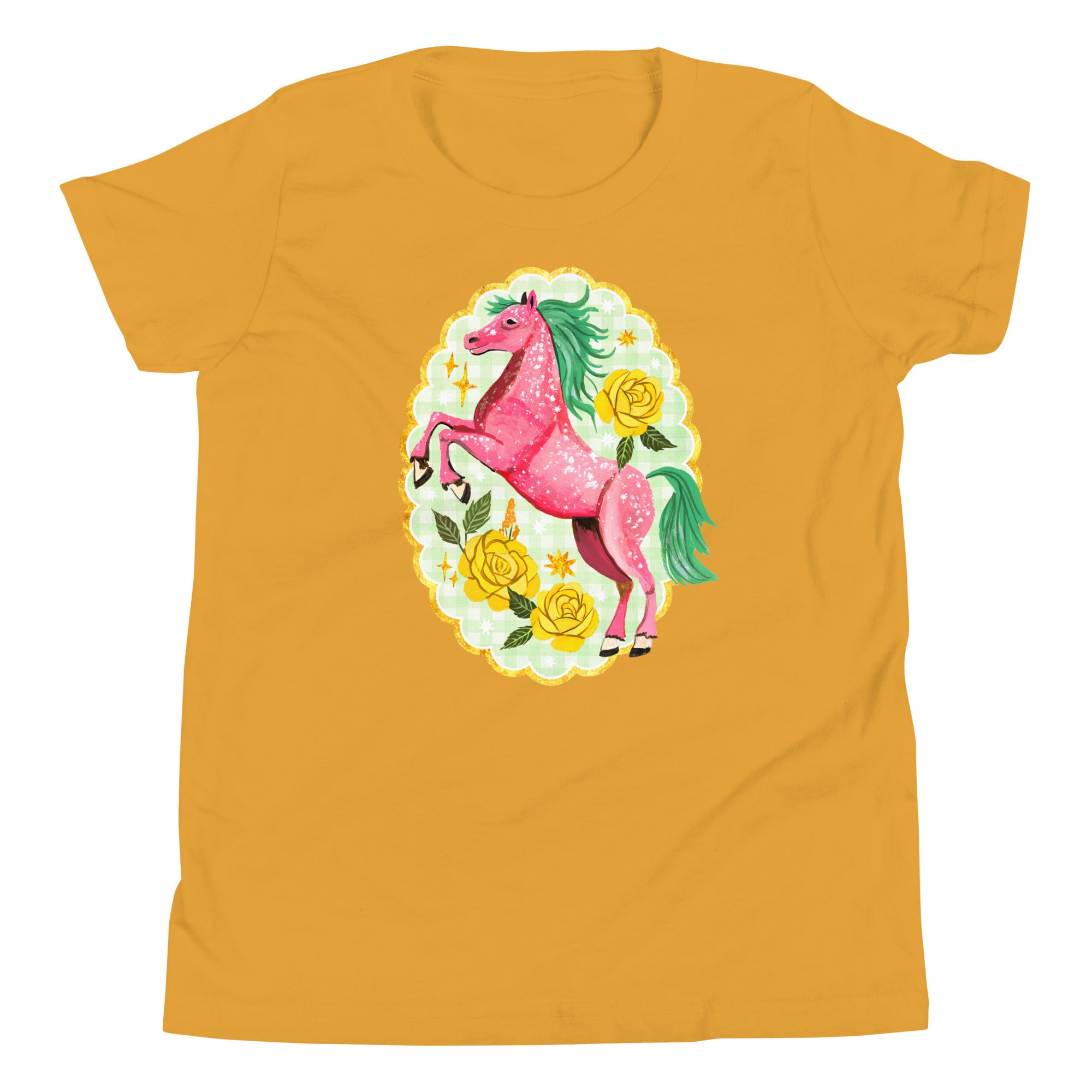 Sparkle Pony Youth T-Shirt Mustard