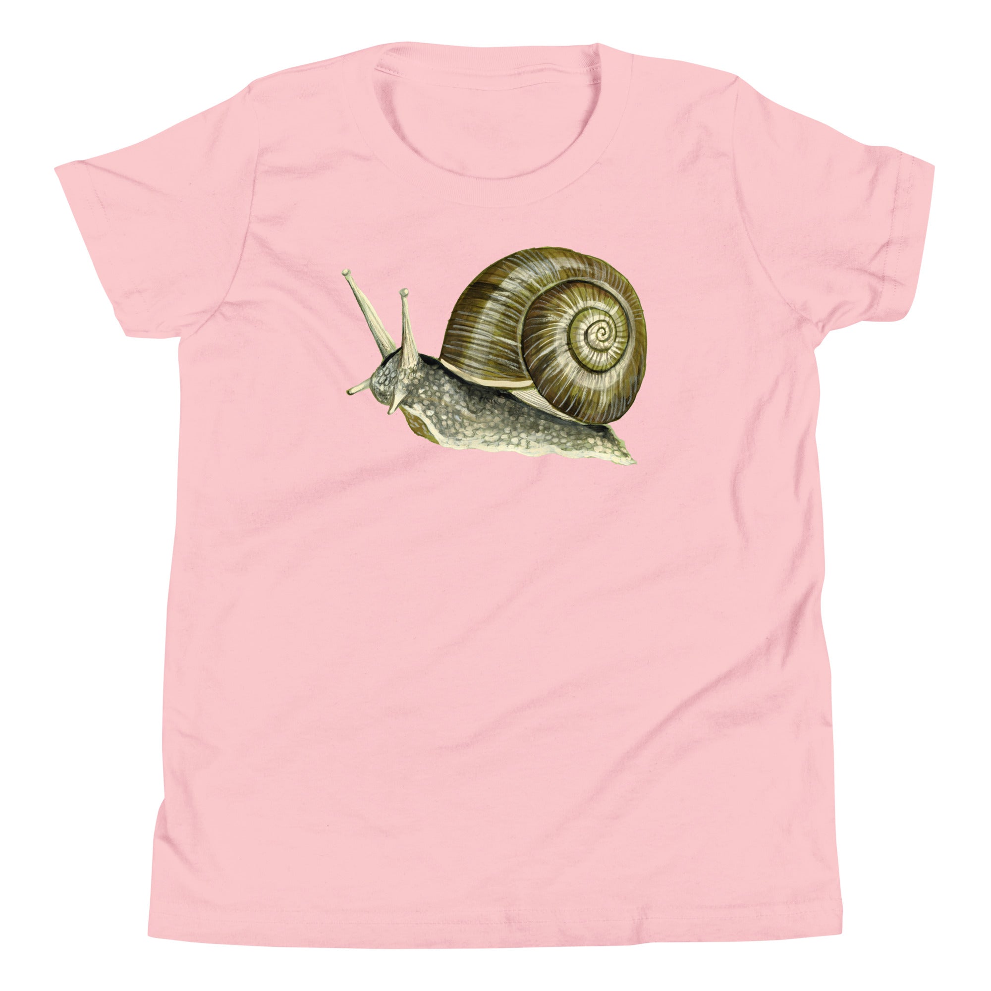 Snail Youth T-Shirt Pink