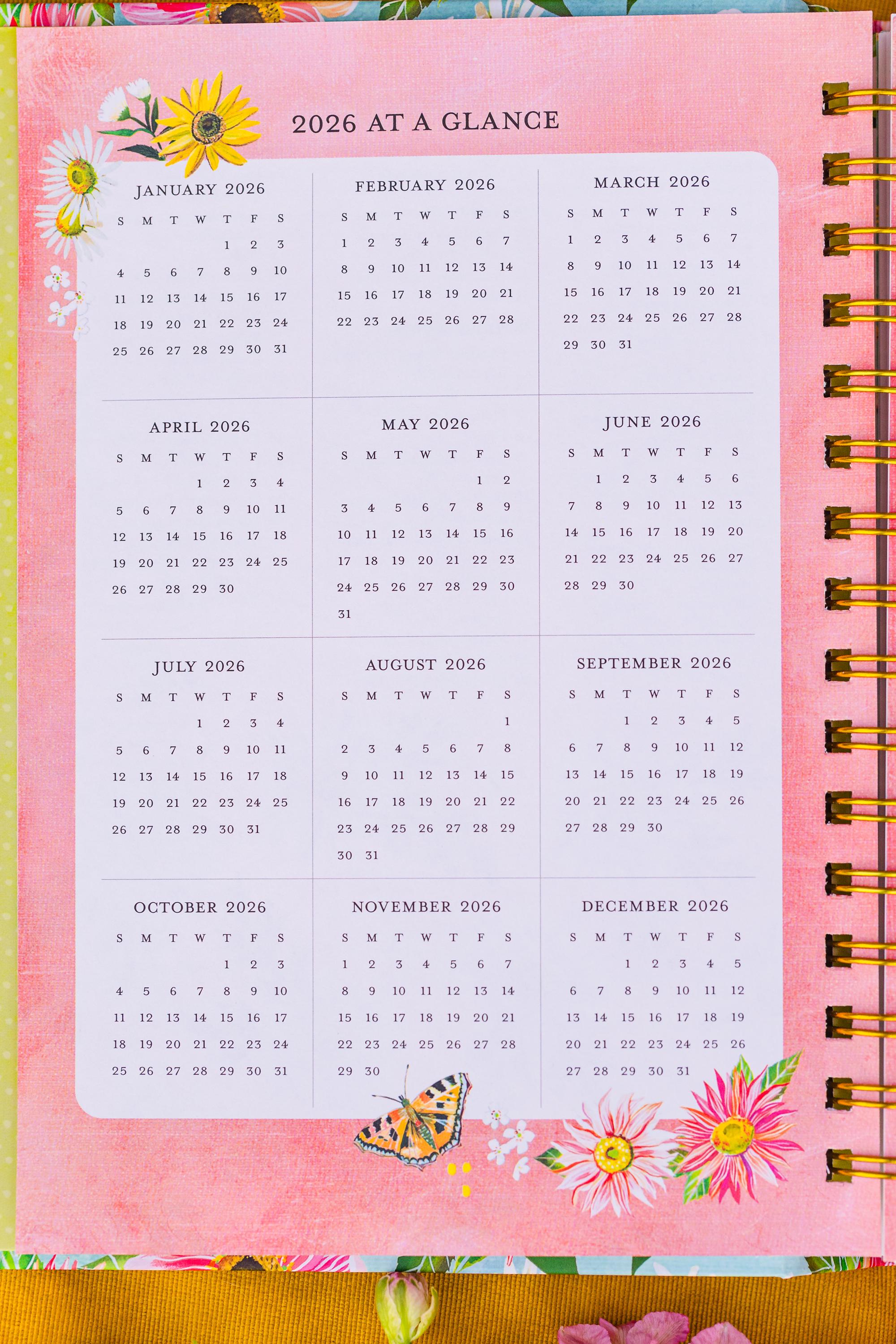 2026 Deluxe Hardcover Planner