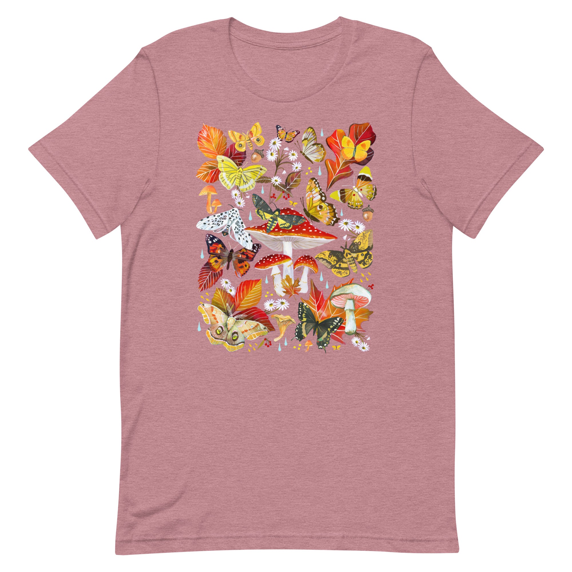Autumn Flutter T-Shirt Heather Orchid