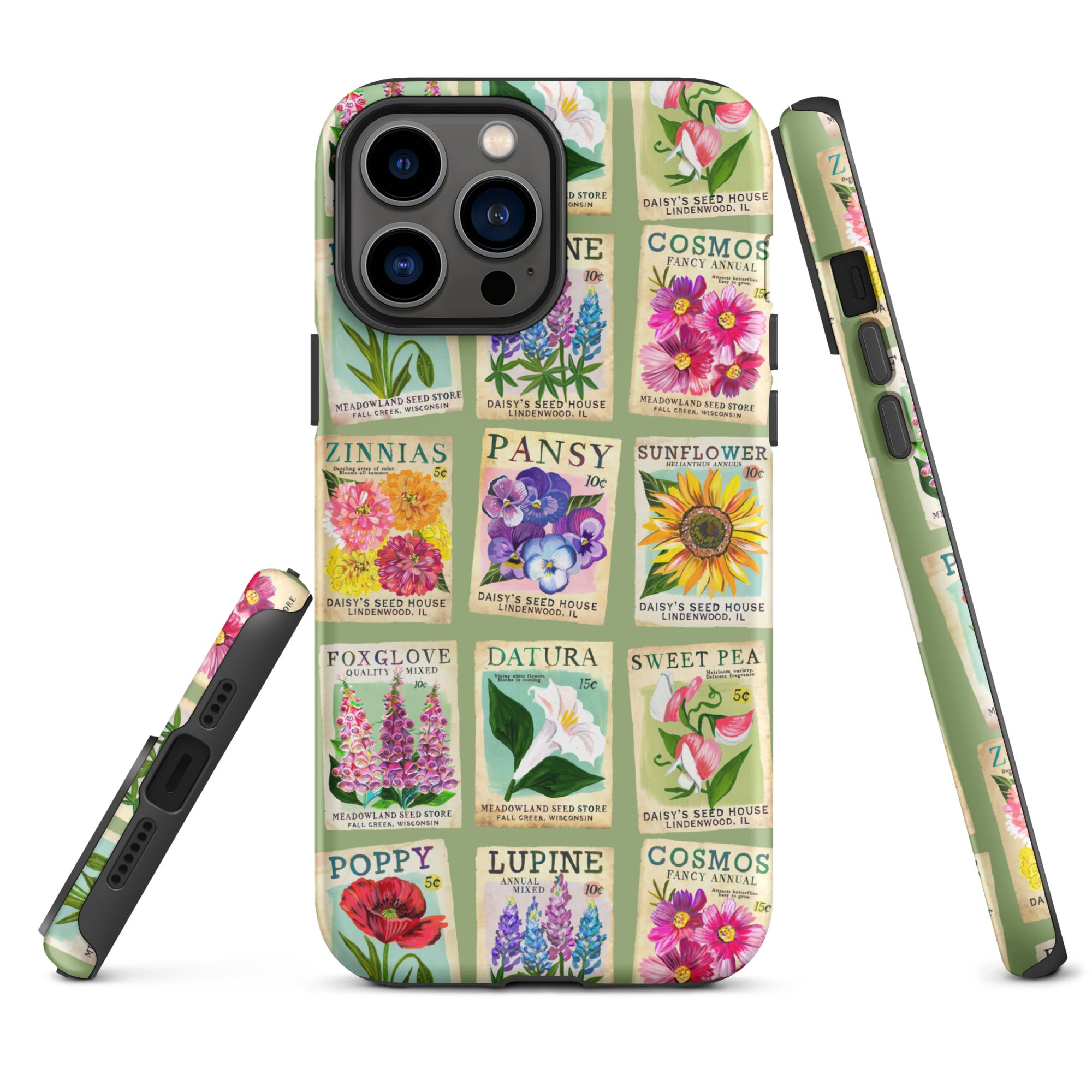 Seed Packets Tough Case for iPhone® iPhone 13 Pro Max