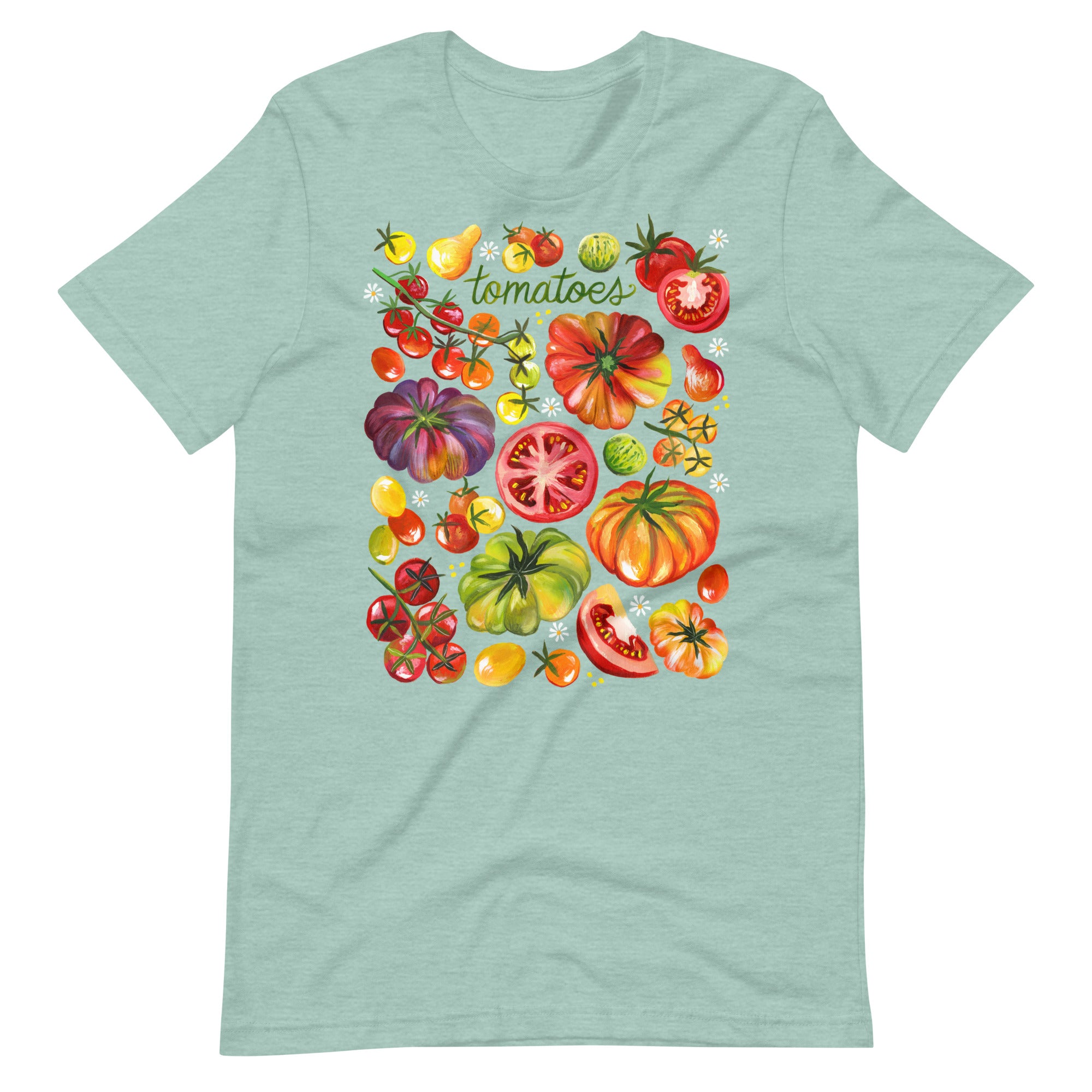 Tomatoes T-Shirt Heather Prism Dusty Blue