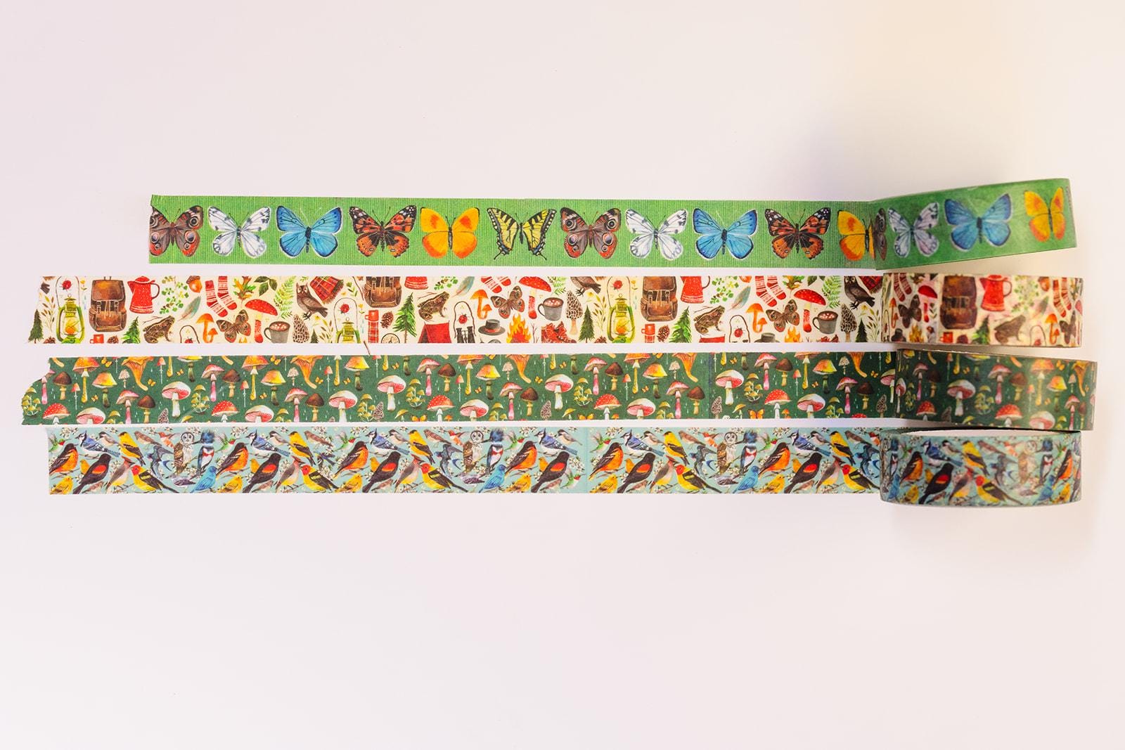 Outdoorsy - 4-Pack Washi Tape Roll Set