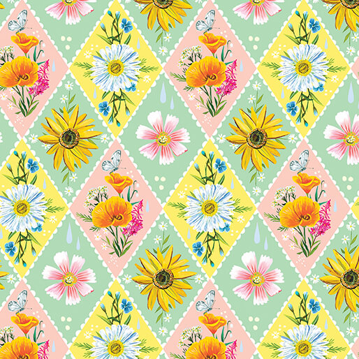 Daisyfield Lattice Multi Fabric