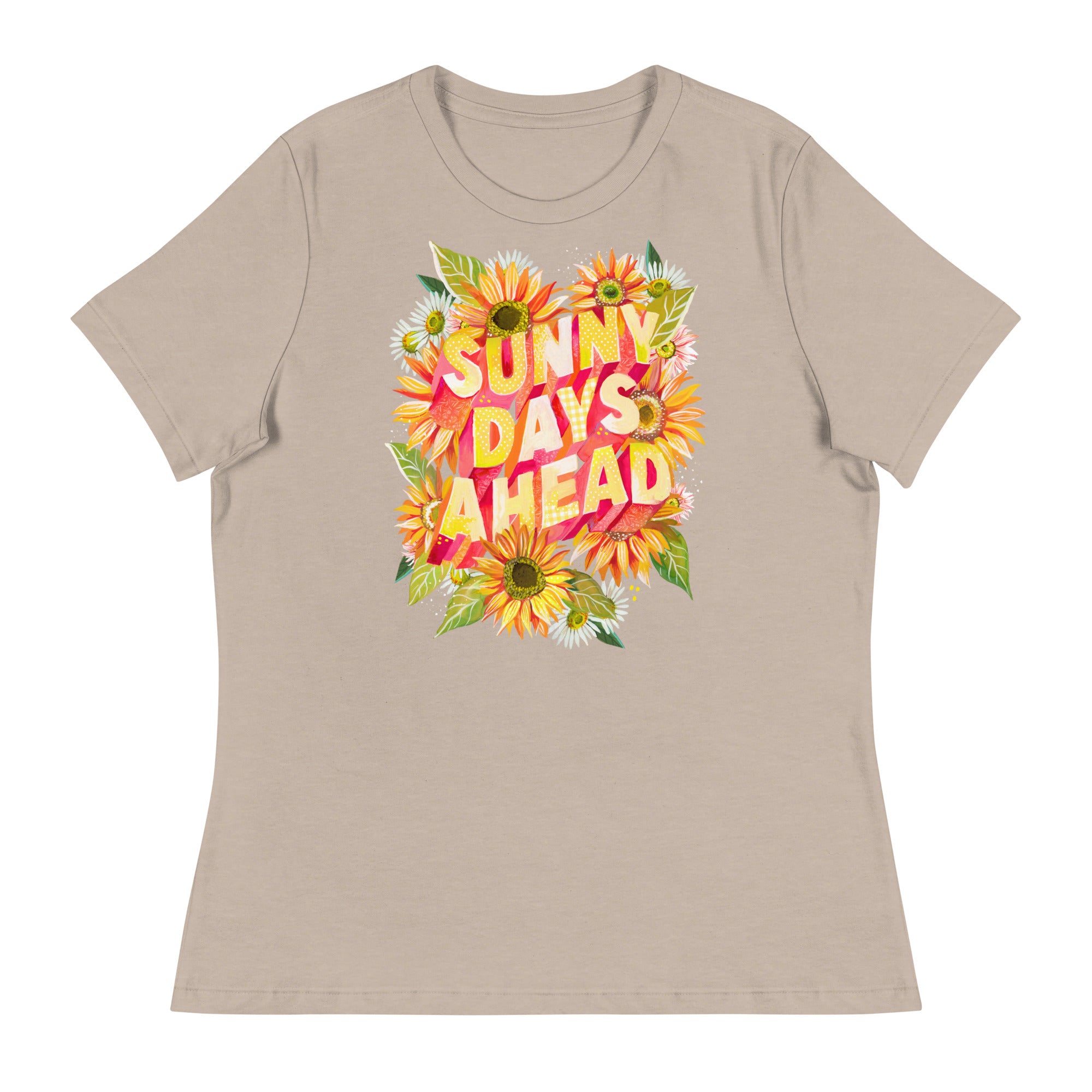 Sunny Days Tee T-Shirt Heather Stone
