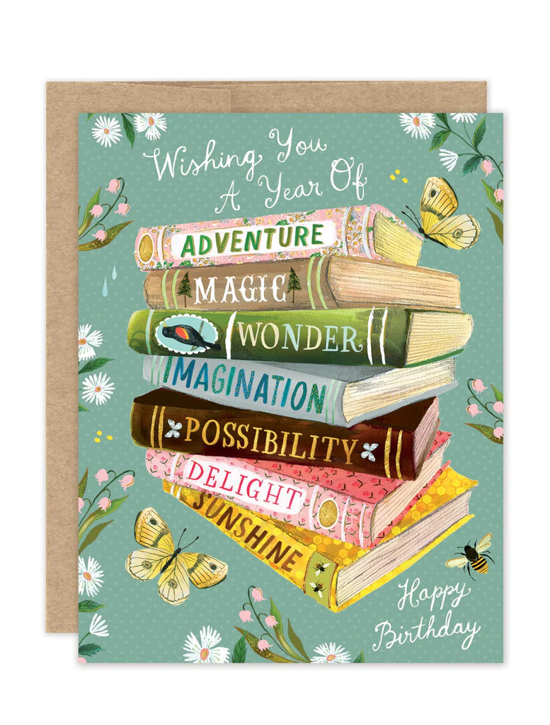 A Year of Wishes Luxe Birthday Card