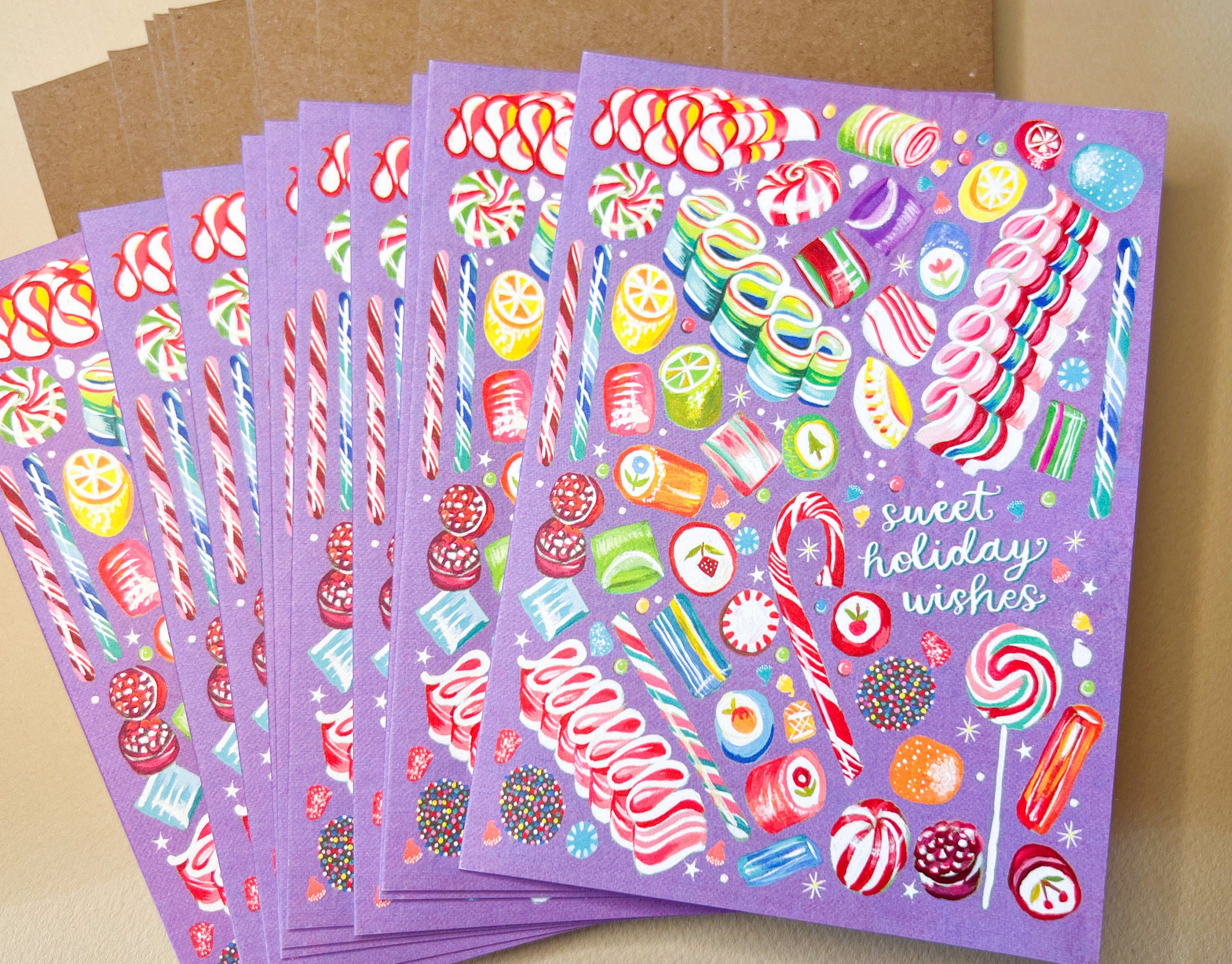 Ribbon Candy Boxed Cards