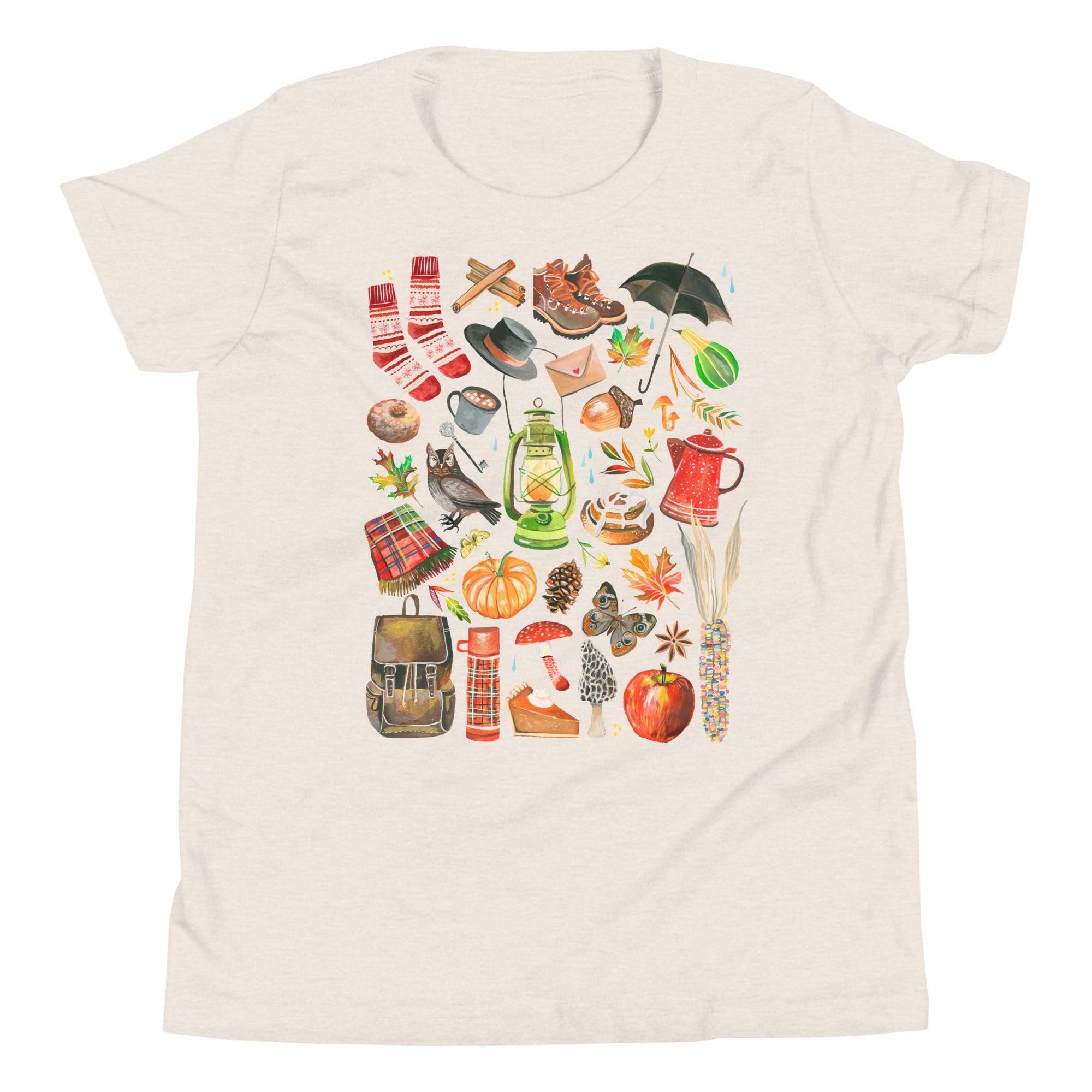 Kids Autumn T-Shirt Heather Dust