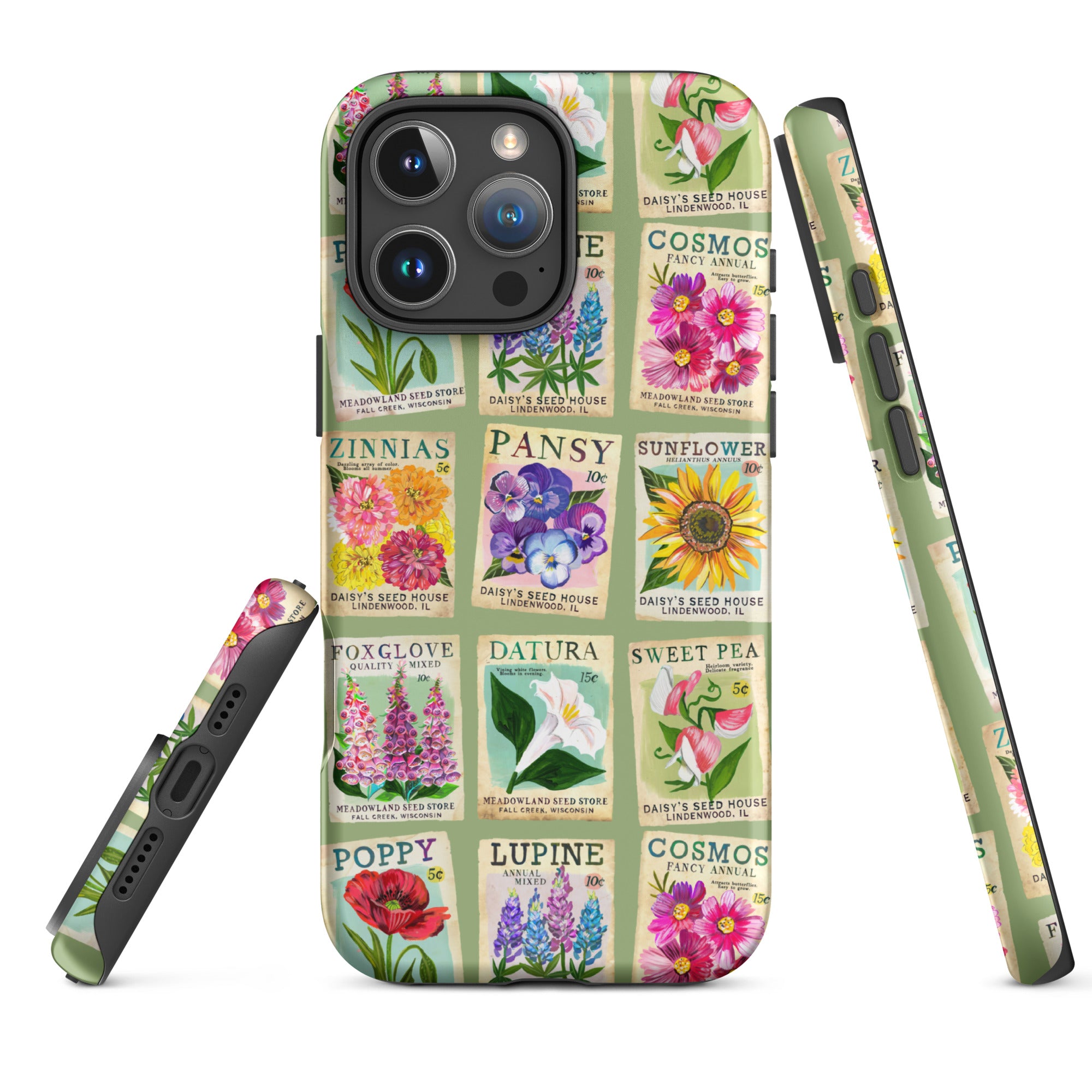 Seed Packets Tough Case for iPhone® iPhone 16 Pro Max